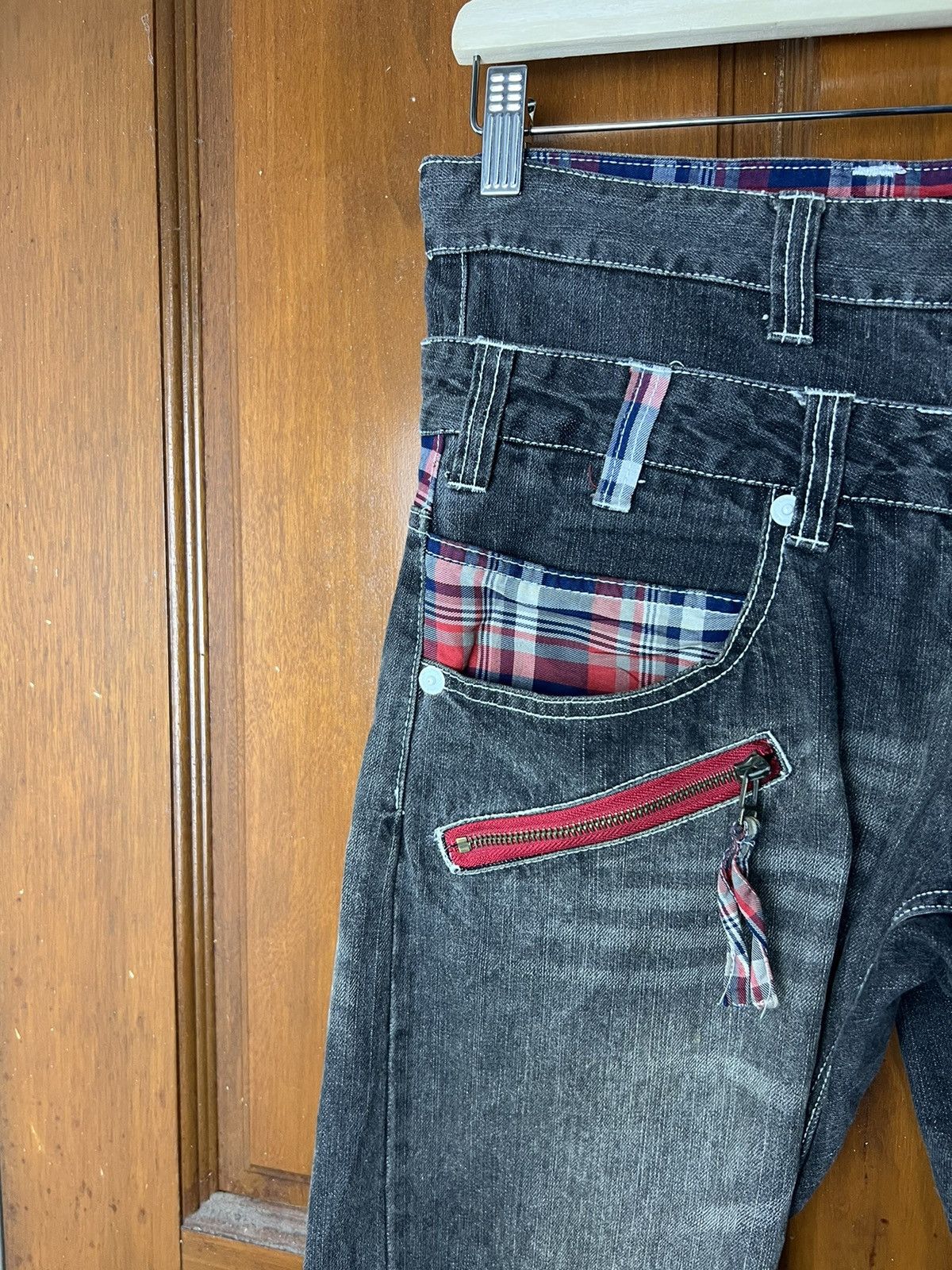 Japanese Brand × Vintage Vintage Memory Special Jeans Double Waisted Size US 31 - 6 Thumbnail