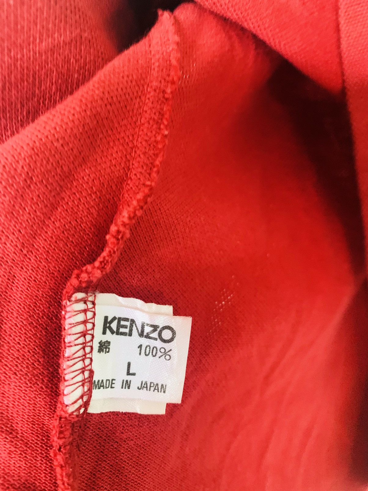 Designer Vintage Kenzo Rainbow Spellout Shirt Size US L / EU 52-54 / 3 - 9 Thumbnail