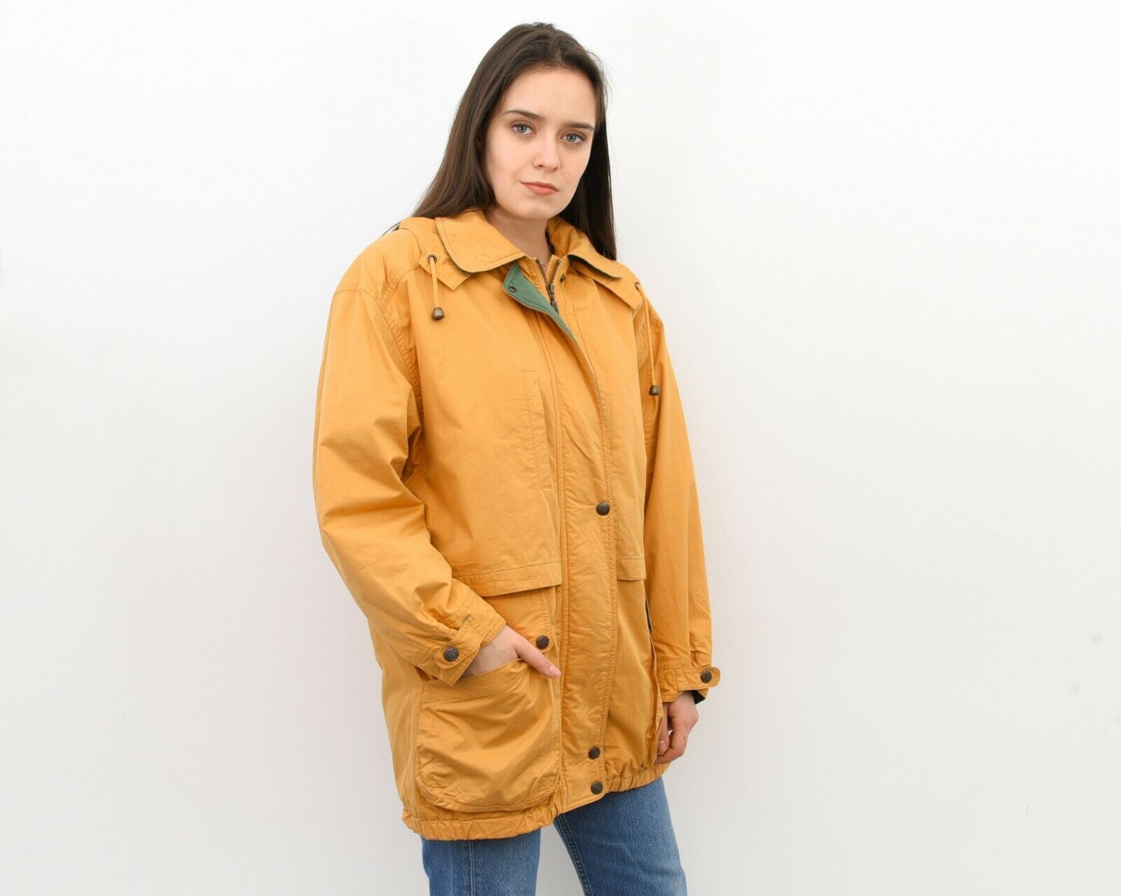 Designer × Vintage WELLINGTON OF BILMORE Parka Jacket Removable Hood VTG Size M / US 6-8 / IT 42-44 - 1 Thumbnail