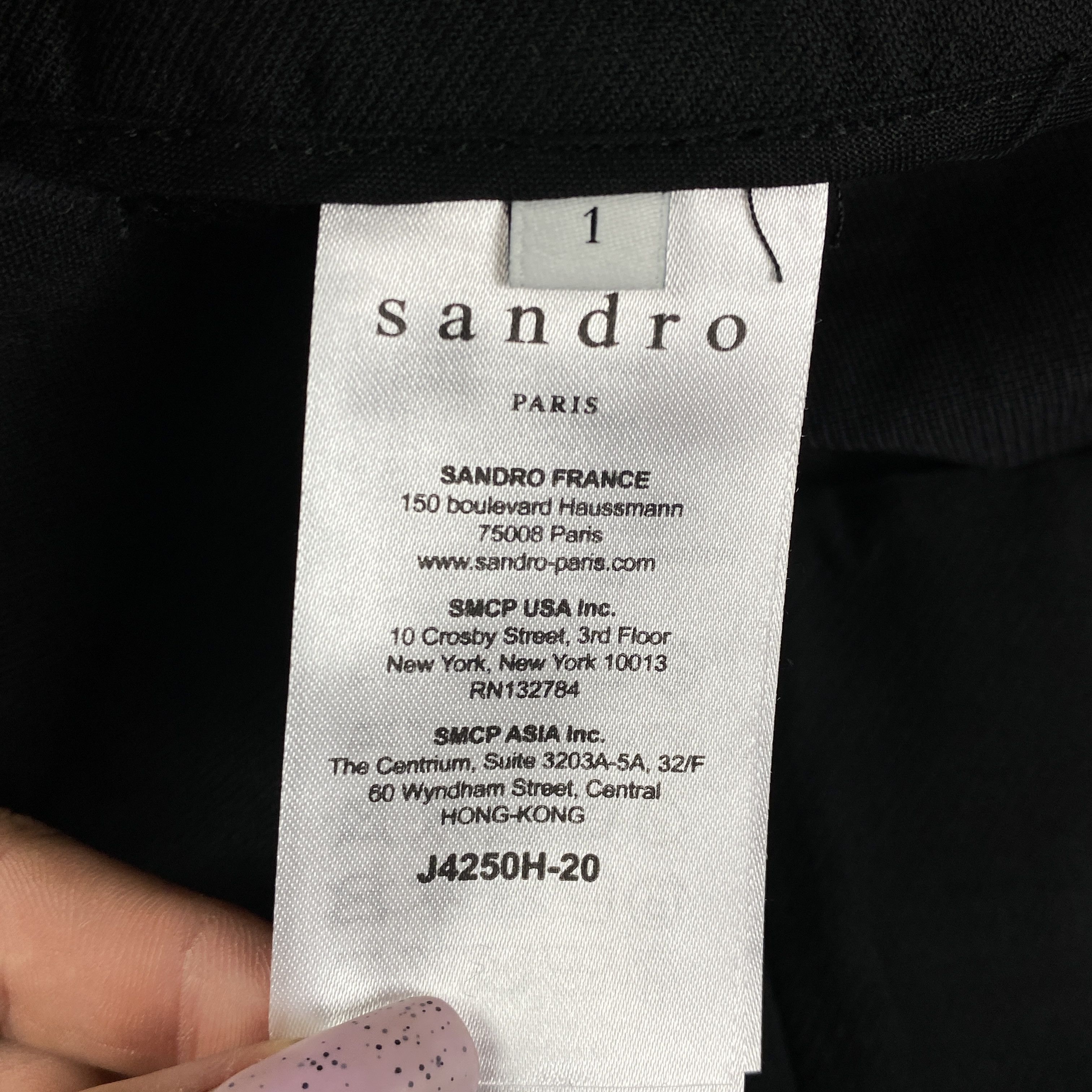Sandro Womens Skirt Sandro Size 1 Size 28" / US 6 / IT 42 - 5 Thumbnail