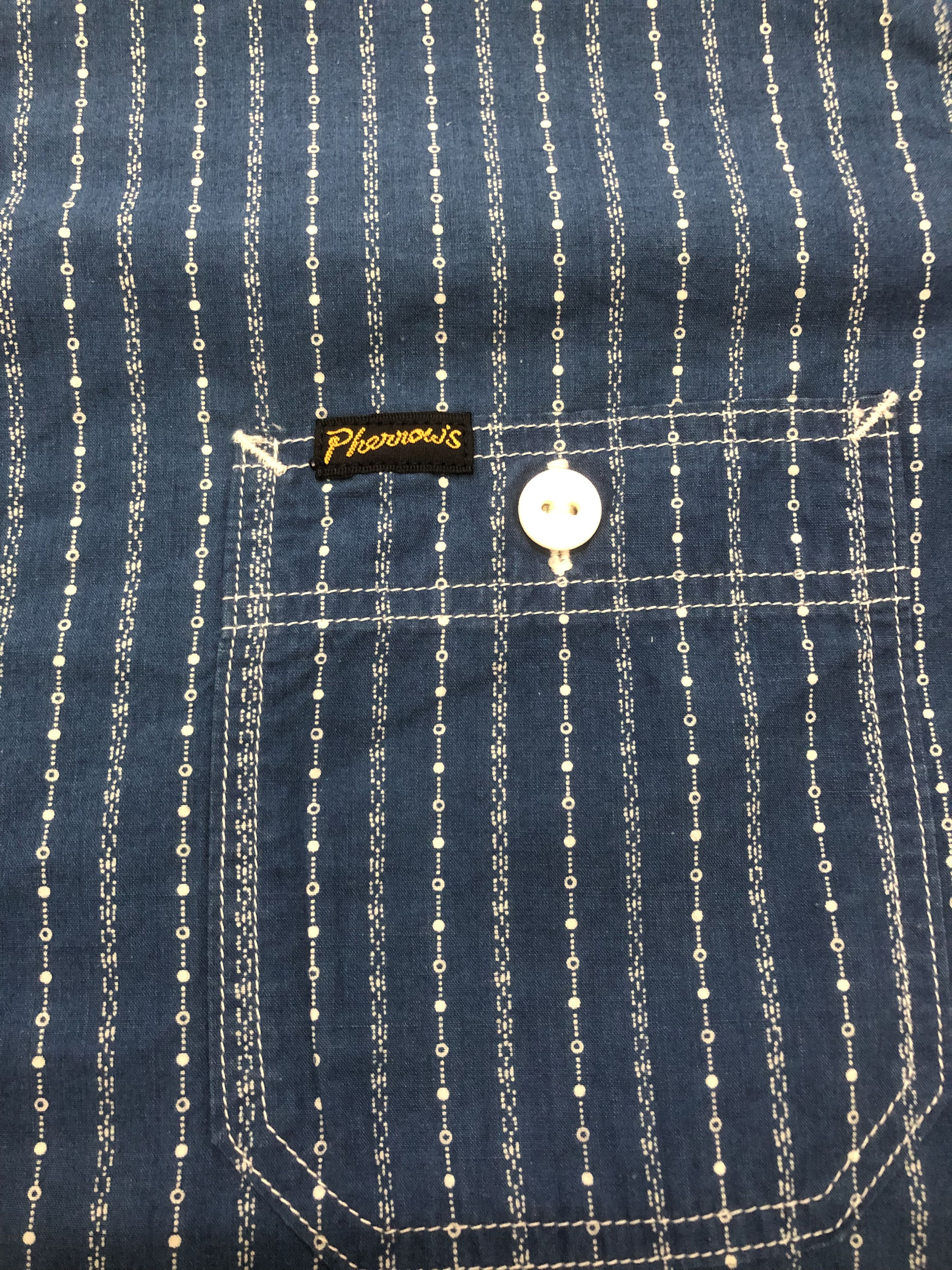 Garment Reproduction of Workers Vintage Rare Designer Pherrows Shirt Company Size US M / EU 48-50 / 2 - 4 Thumbnail