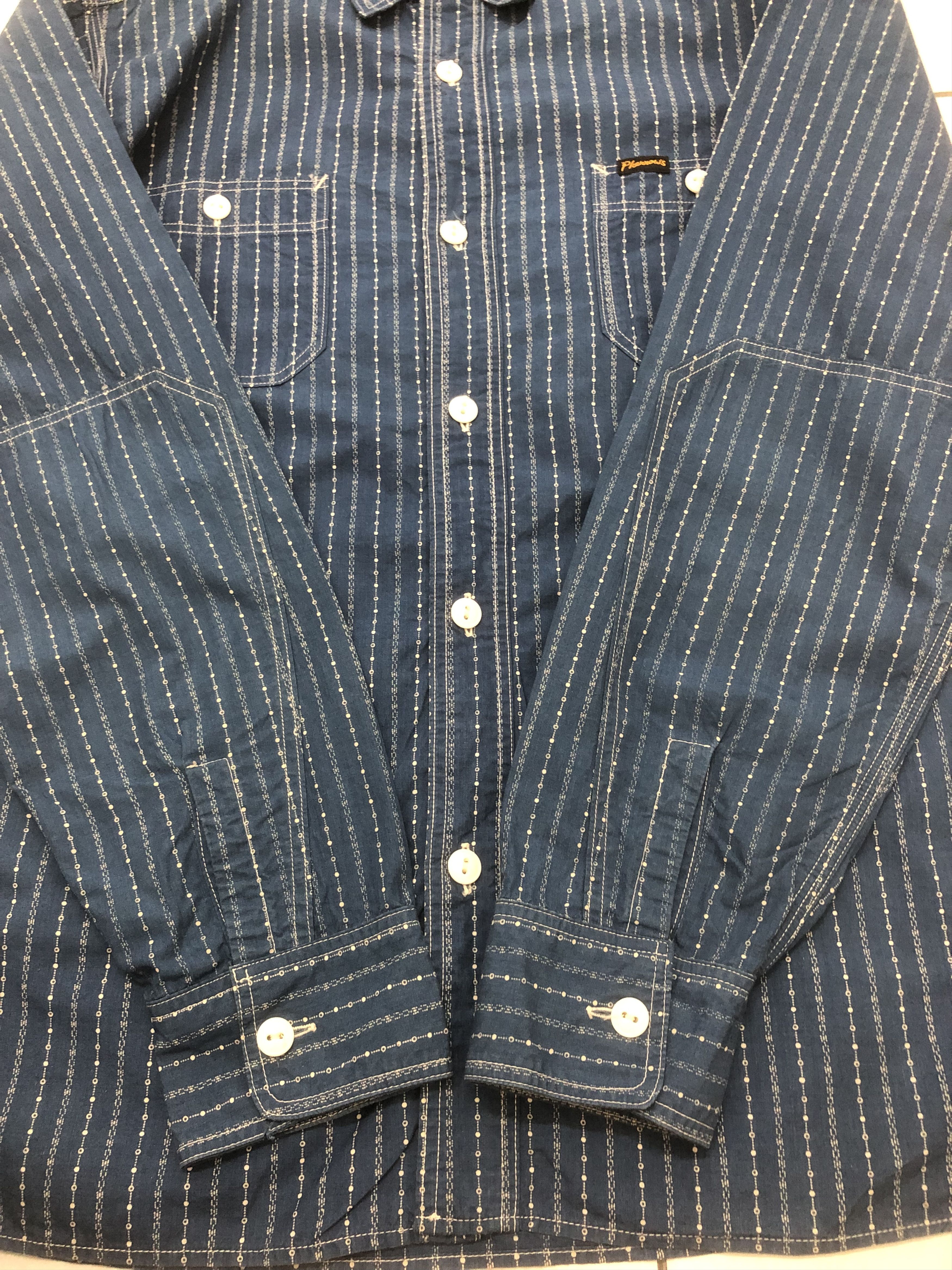 Garment Reproduction of Workers Vintage Rare Designer Pherrows Shirt Company Size US M / EU 48-50 / 2 - 2 Thumbnail