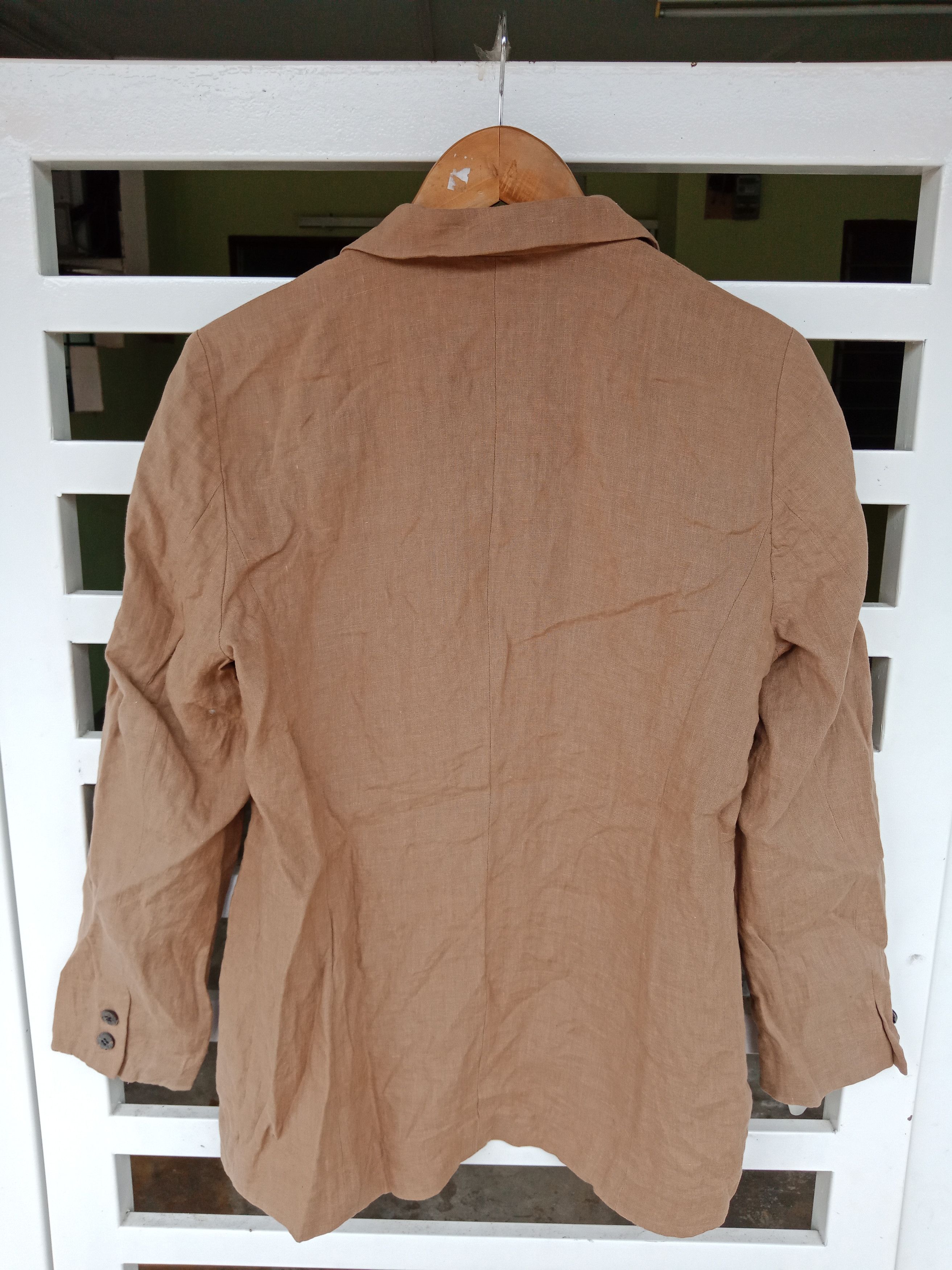 Japanese Brand × Y's × Yohji Yamamoto 🚨CHRISTMAS SALE🚨 Y's Bis Brown Light Jacket Size US M / EU 48-50 / 2 - 2 Thumbnail