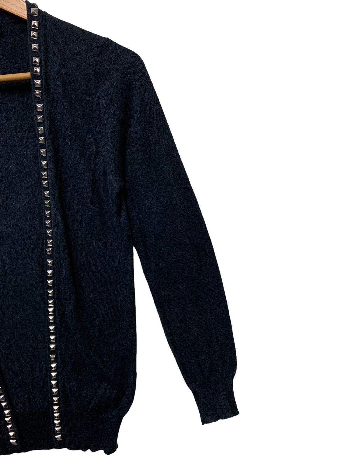 Hysteric Glamour 🔥HYSTERIC GLAMOUR STUD CARDIGANS Size L / US 10 / IT 46 - 3 Thumbnail