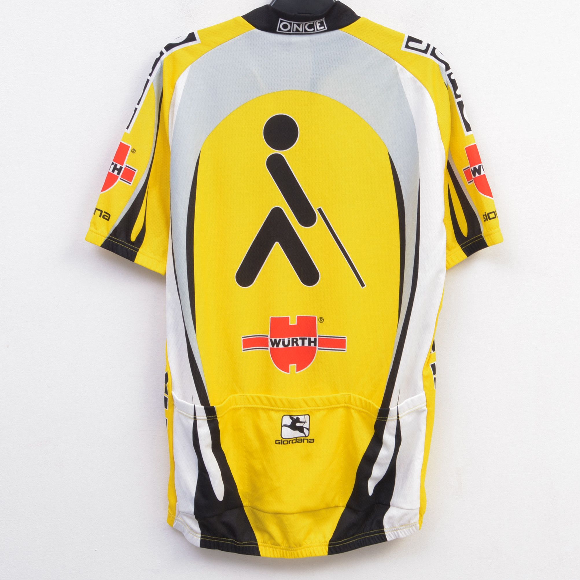 Vintage ONCE EROSKI Giordana Mens XL Cycling Jersey 2001 2003 Biking Size US XL / EU 56 / 4 - 4 Thumbnail