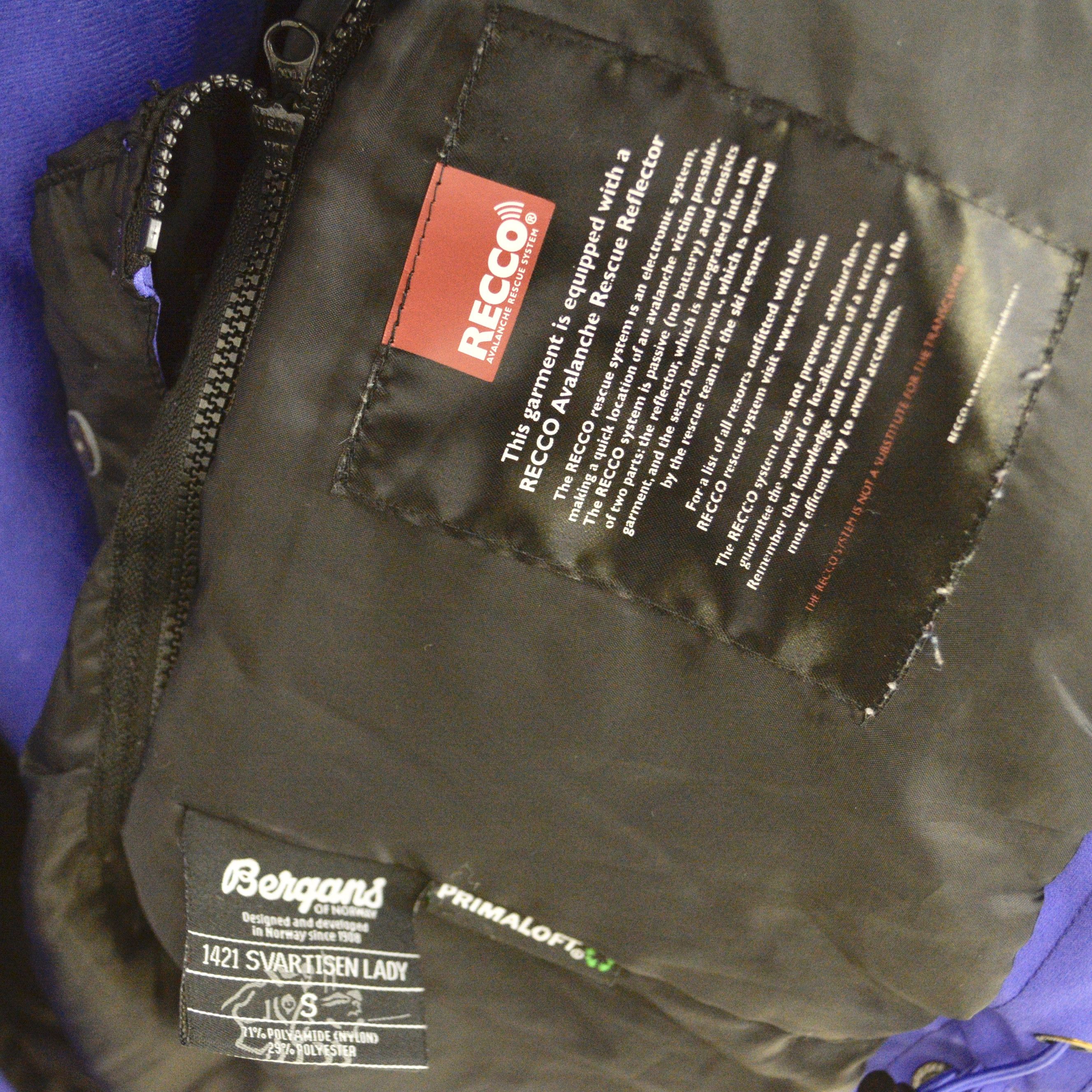 Bergans bergans of norway 1421 svartisen s ski jacket coat snowboard Size S / US 4 / IT 40 - 8 Thumbnail