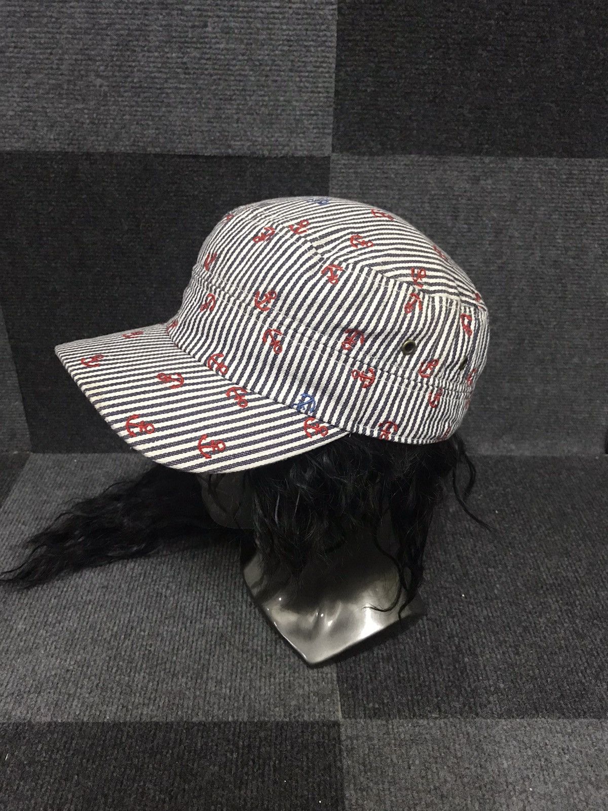GRIMM Japan Full Anchor Embroidery Hickory Painter Cap