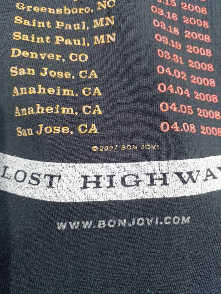 Bon Jovi BON JOVI THE LOST HIGHWAY TOUR COPY R 2007 Size US XL / EU 56 / 4 - 14 Thumbnail