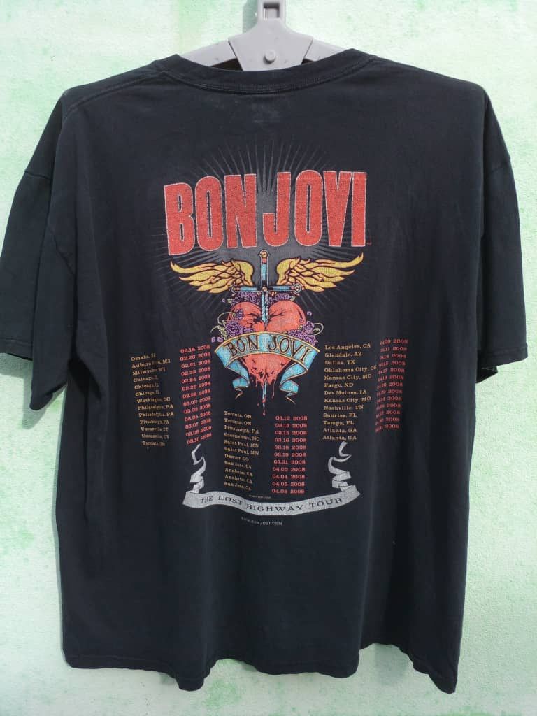 Bon Jovi BON JOVI THE LOST HIGHWAY TOUR COPY R 2007 Size US XL / EU 56 / 4 - 1 Thumbnail