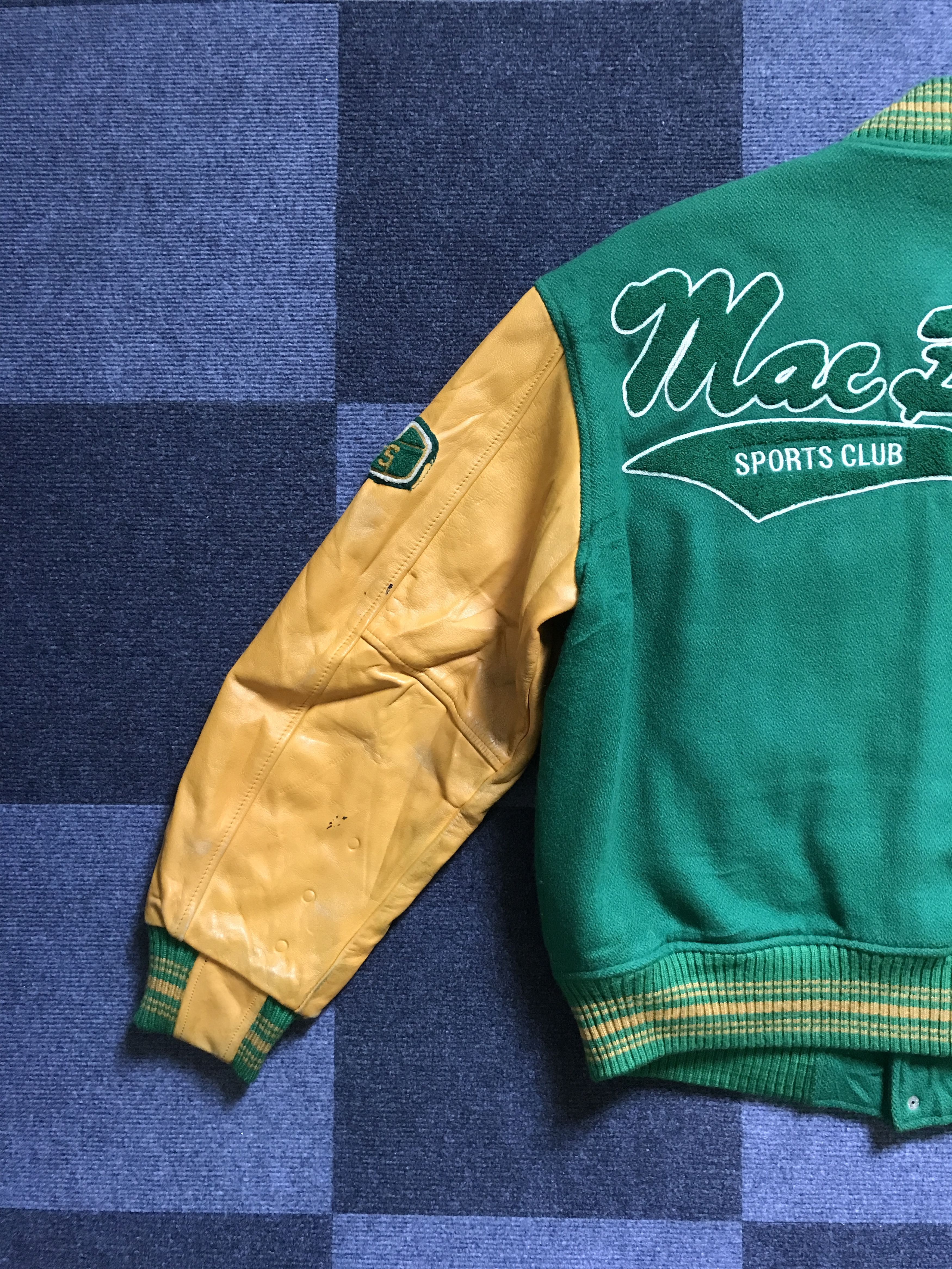 Macbeth × Vintage JW4 Vintage Rare MacBeth Coach Varsity Jacket Size US L / EU 52-54 / 3 - 12 Thumbnail
