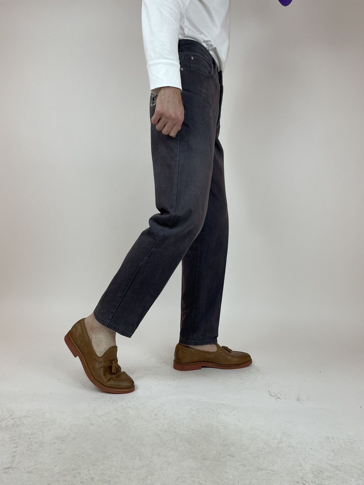 Trussardi Trussardi vintage Jeans #1 made in Italy 90s Mens size 30x32 Size US 30 / EU 46 - 5 Thumbnail