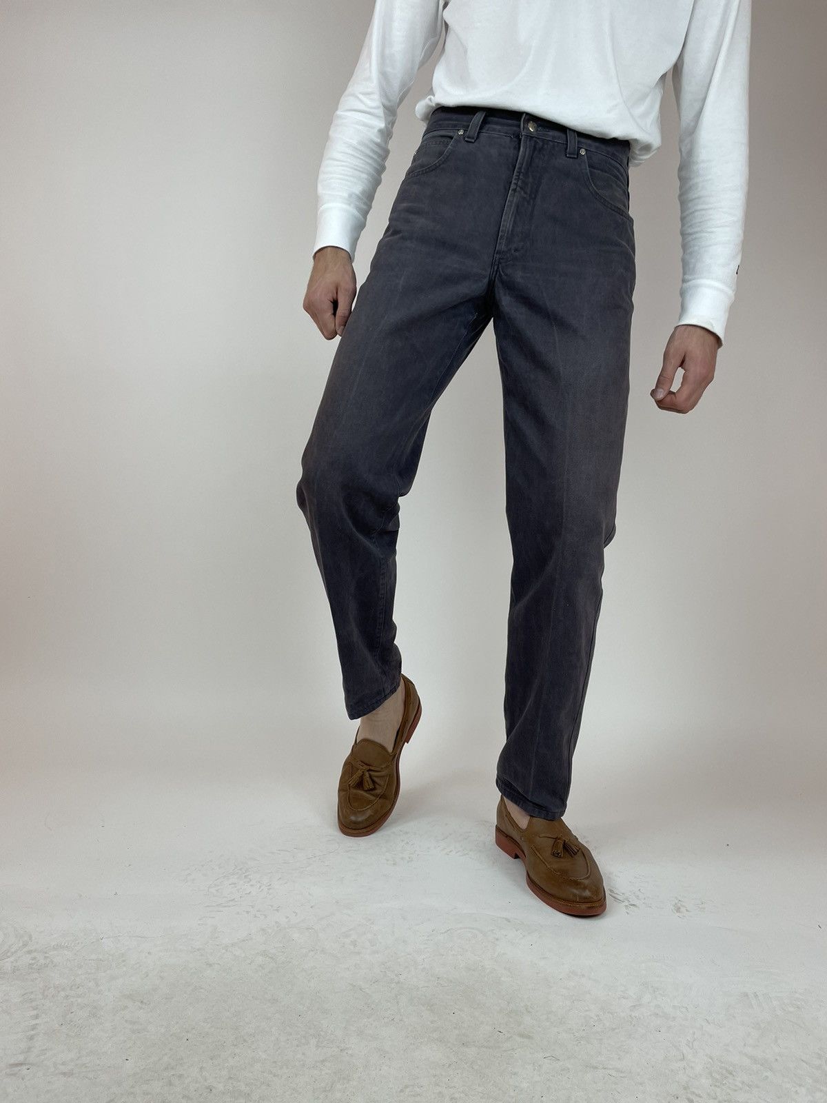Trussardi Trussardi vintage Jeans #1 made in Italy 90s Mens size 30x32 Size US 30 / EU 46 - 3 Thumbnail