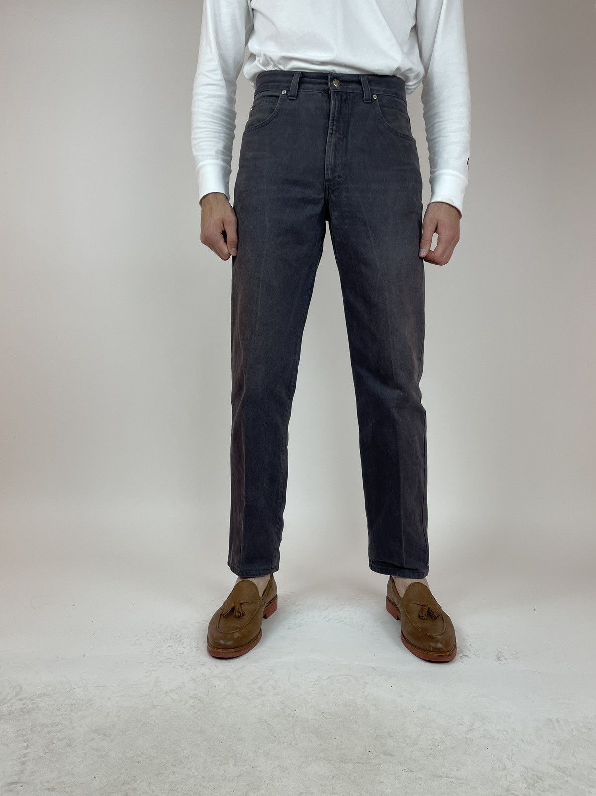 Trussardi Trussardi vintage Jeans #1 made in Italy 90s Mens size 30x32 Size US 30 / EU 46 - 2 Thumbnail