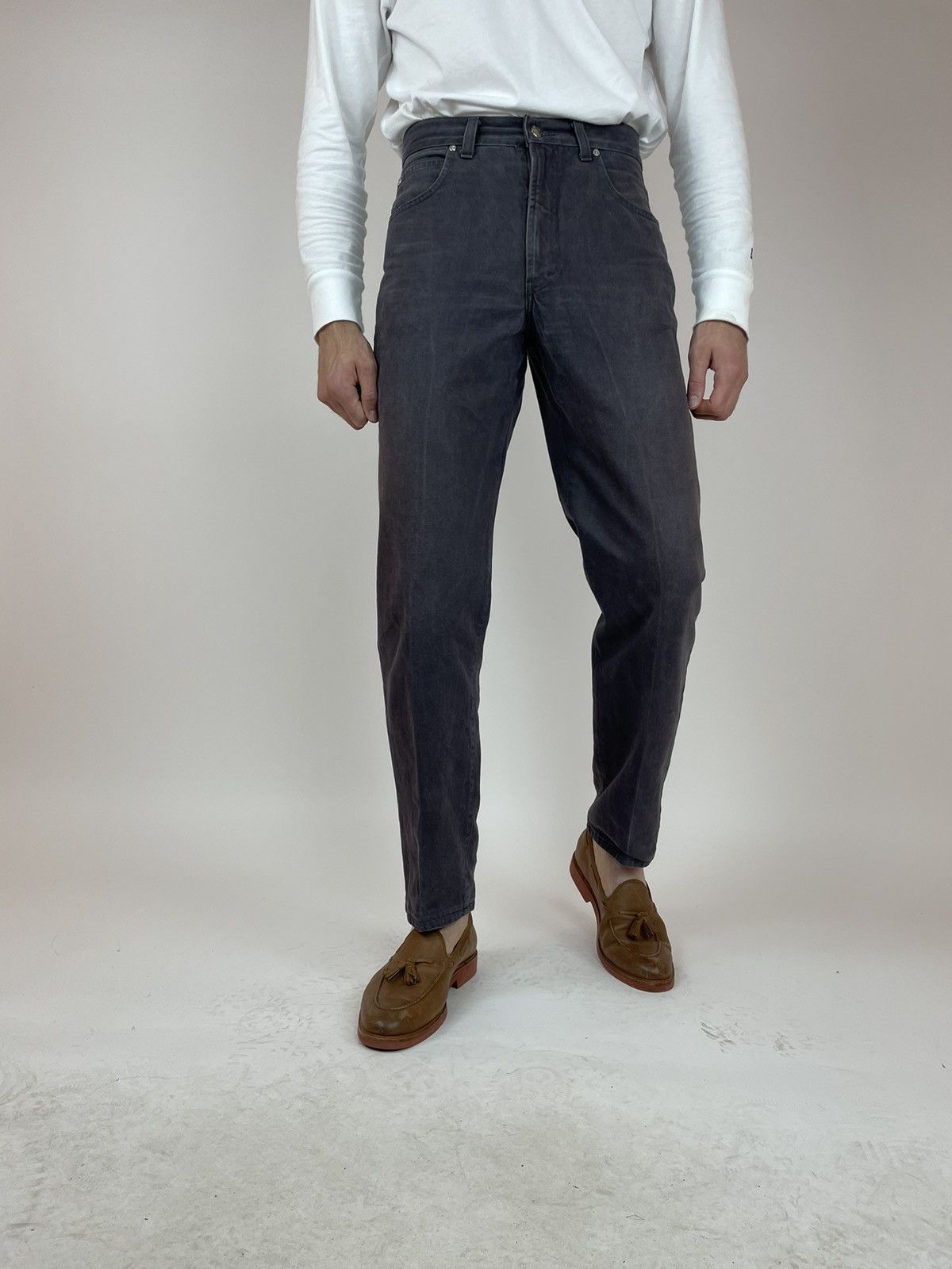 Trussardi Trussardi vintage Jeans #1 made in Italy 90s Mens size 30x32 Size US 30 / EU 46 - 1 Thumbnail
