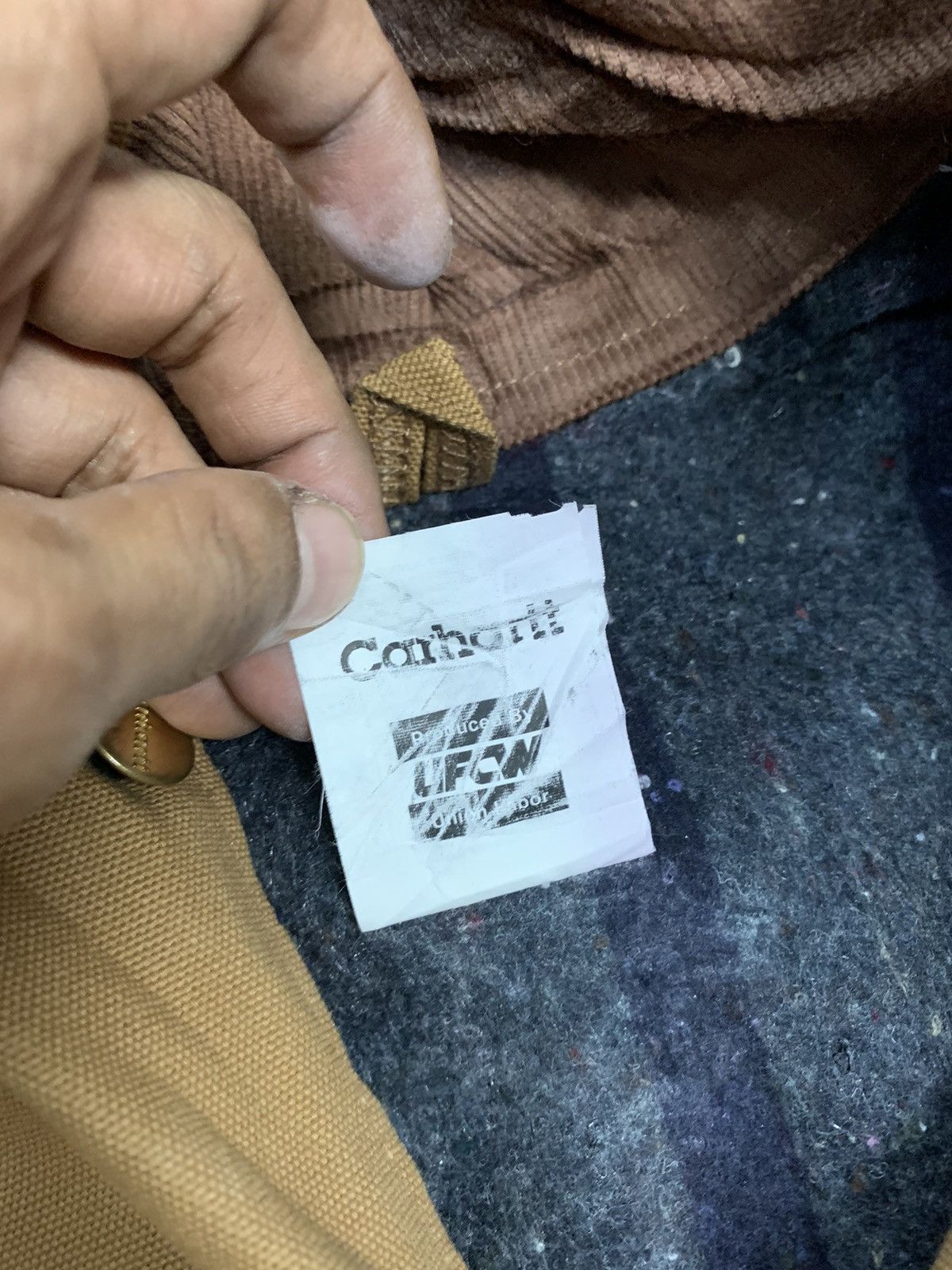 Carhartt Vintage Carhatt Hooded Jacket Size US L / EU 52-54 / 3 - 8 Thumbnail