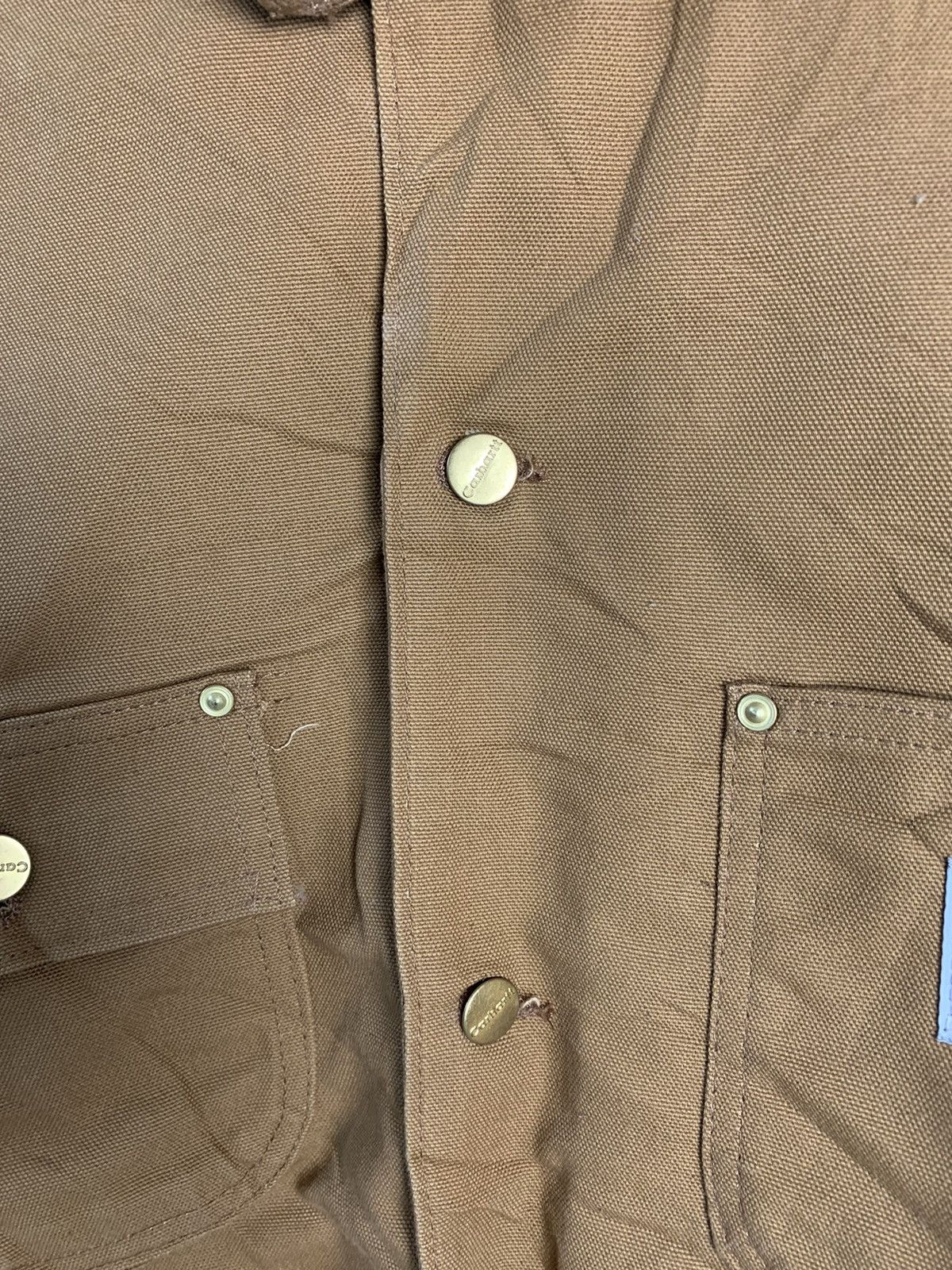 Carhartt Vintage Carhatt Hooded Jacket Size US L / EU 52-54 / 3 - 5 Thumbnail