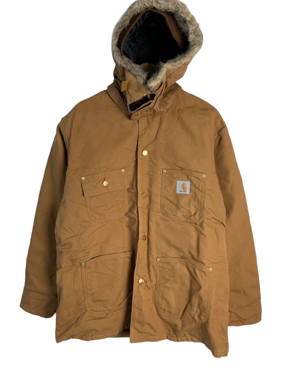 Vintage Carhatt Hooded Jacket