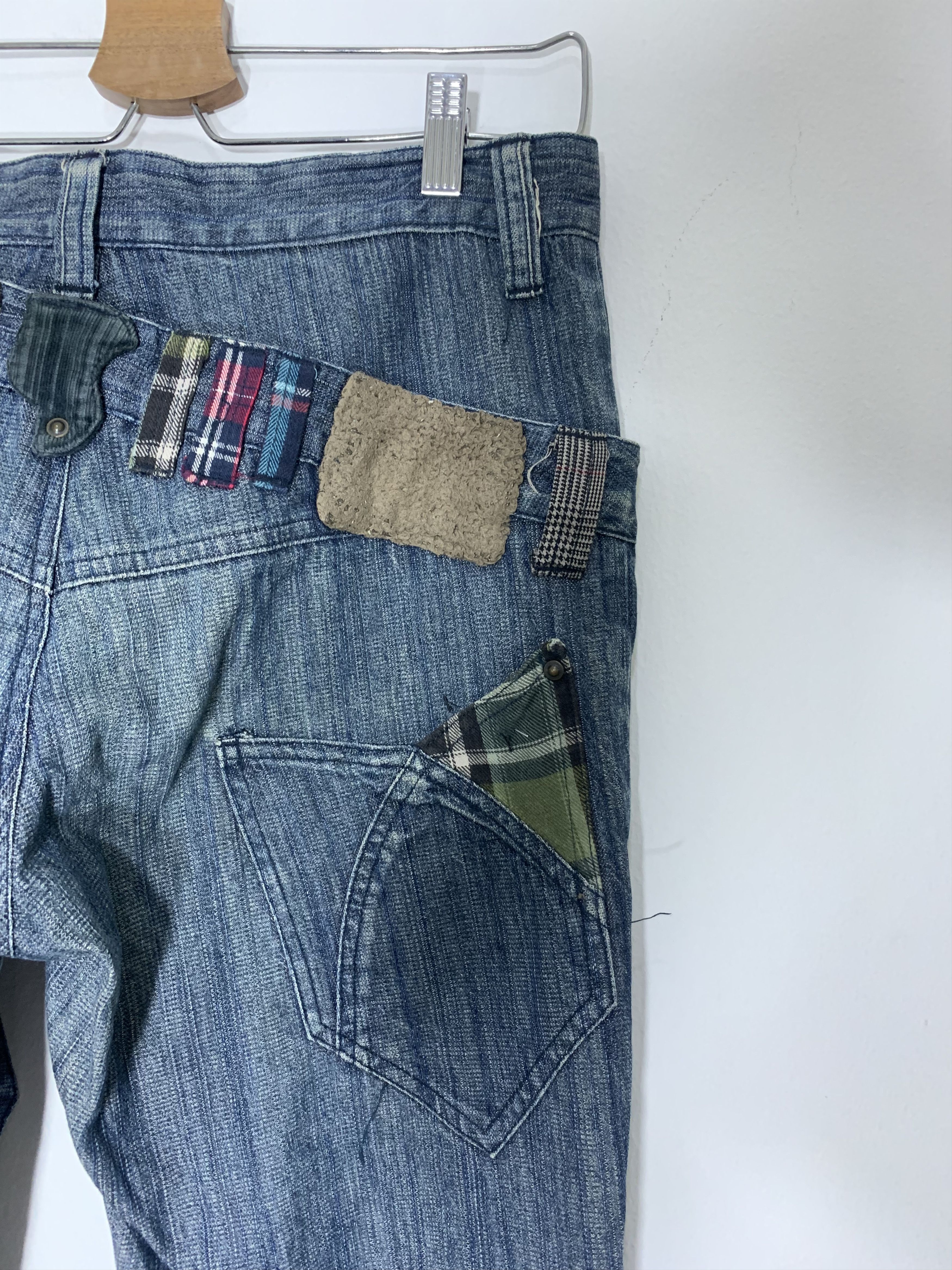 Japanese Brand × Vintage 🔥Rare🔥Double pocket and Waist jeans Size US 34 / EU 50 - 6 Thumbnail