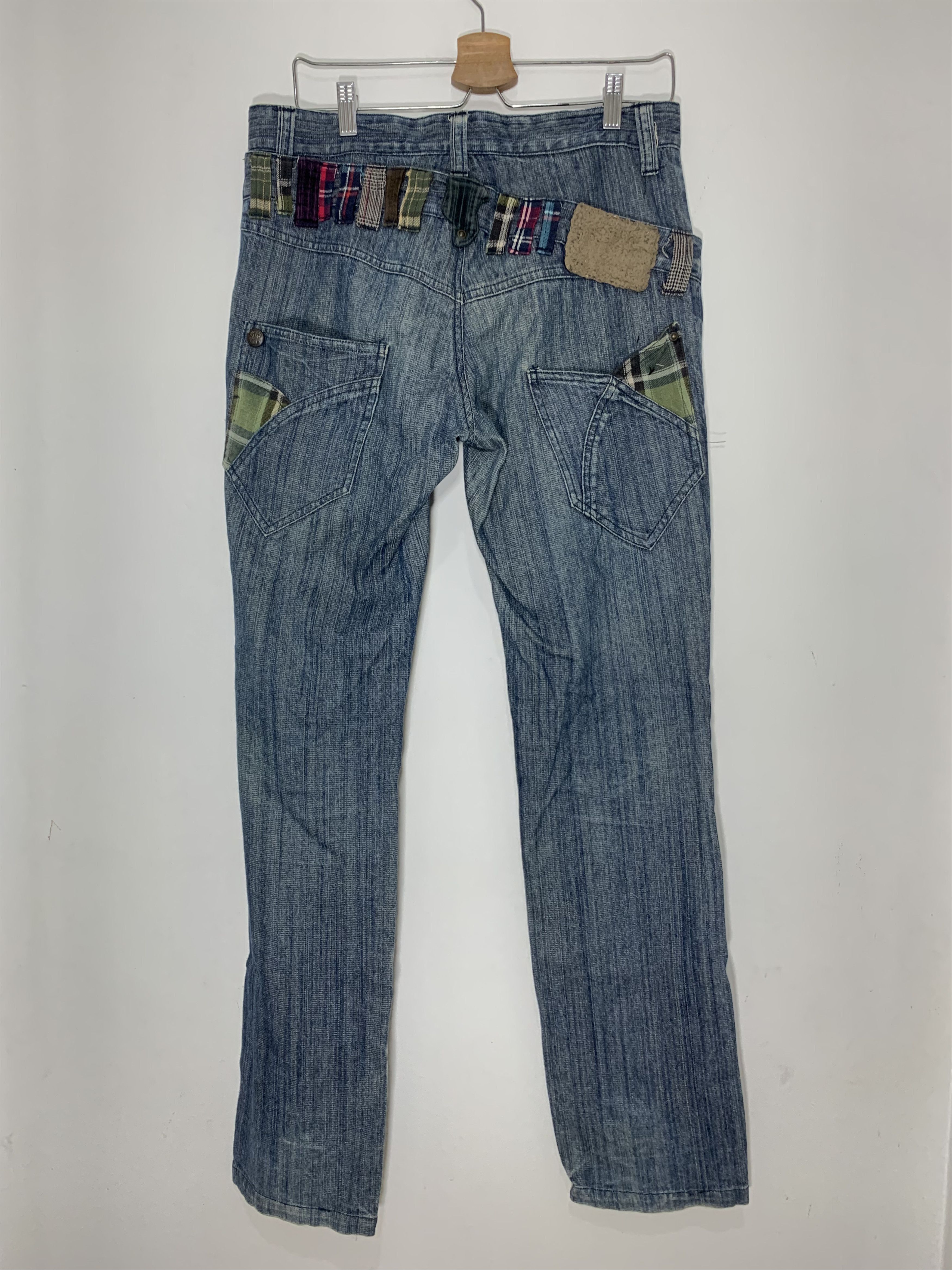 Japanese Brand × Vintage 🔥Rare🔥Double pocket and Waist jeans Size US 34 / EU 50 - 2 Thumbnail