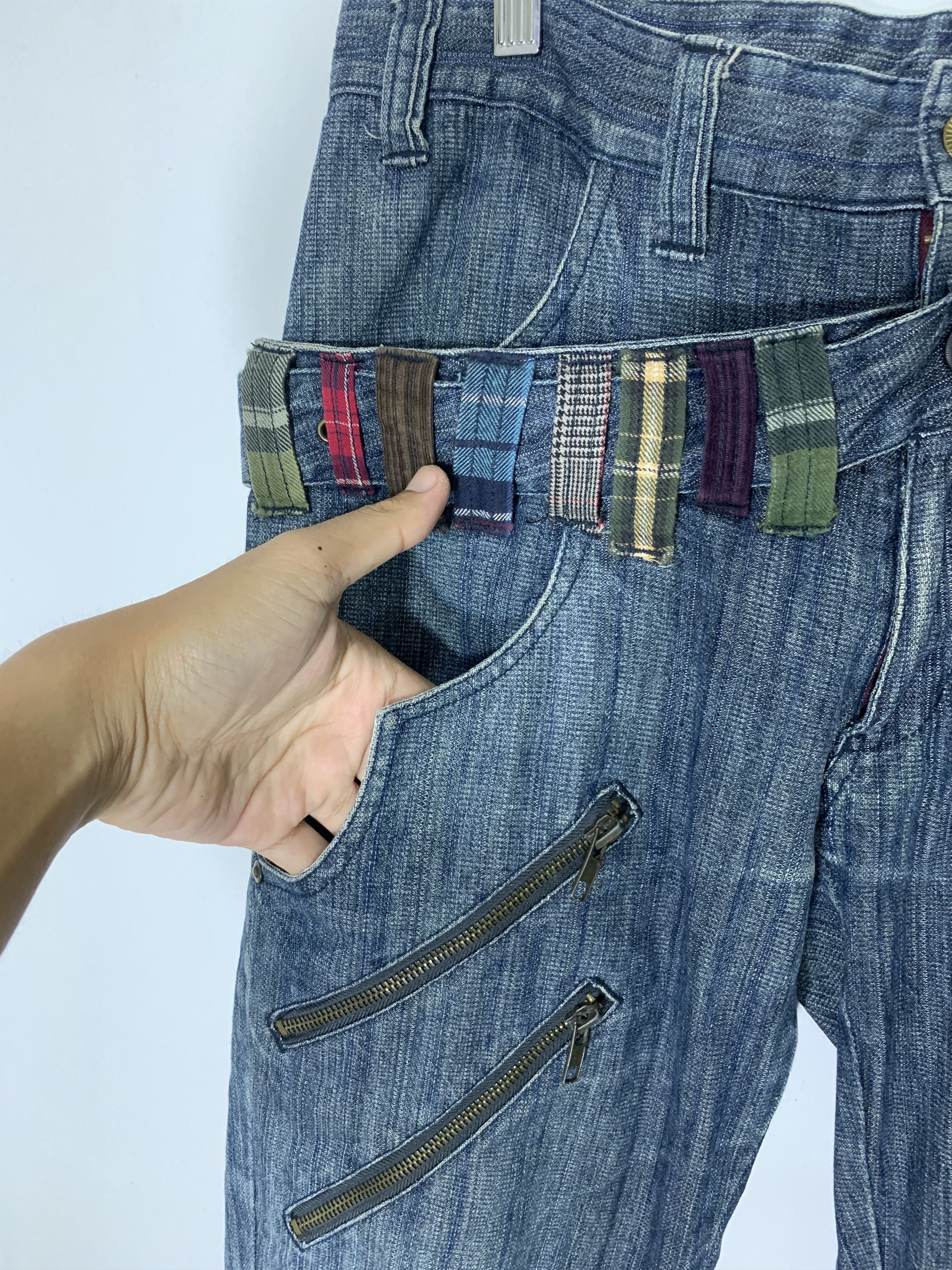Japanese Brand × Vintage 🔥Rare🔥Double pocket and Waist jeans Size US 34 / EU 50 - 8 Thumbnail