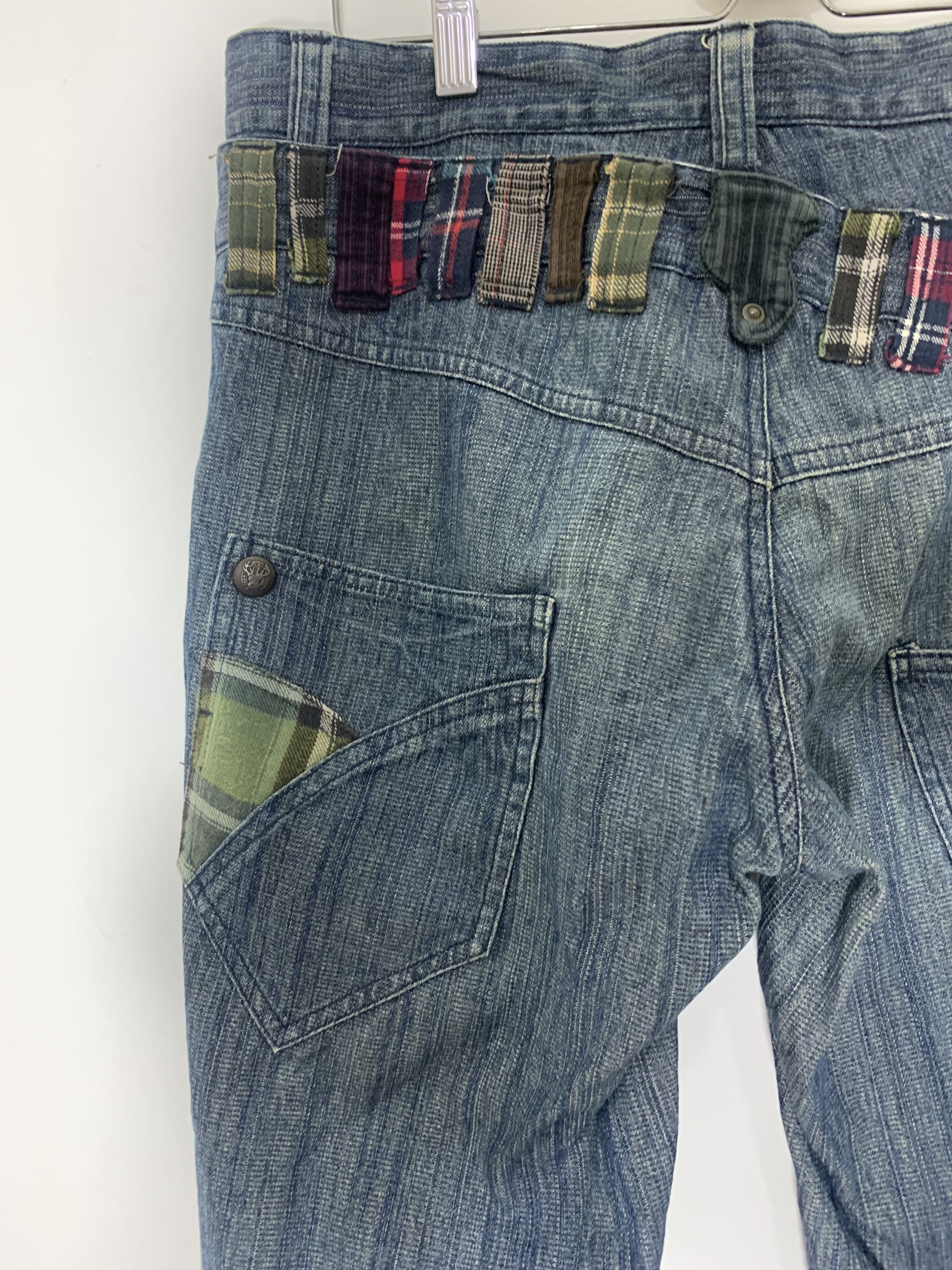 Japanese Brand × Vintage 🔥Rare🔥Double pocket and Waist jeans Size US 34 / EU 50 - 16 Thumbnail