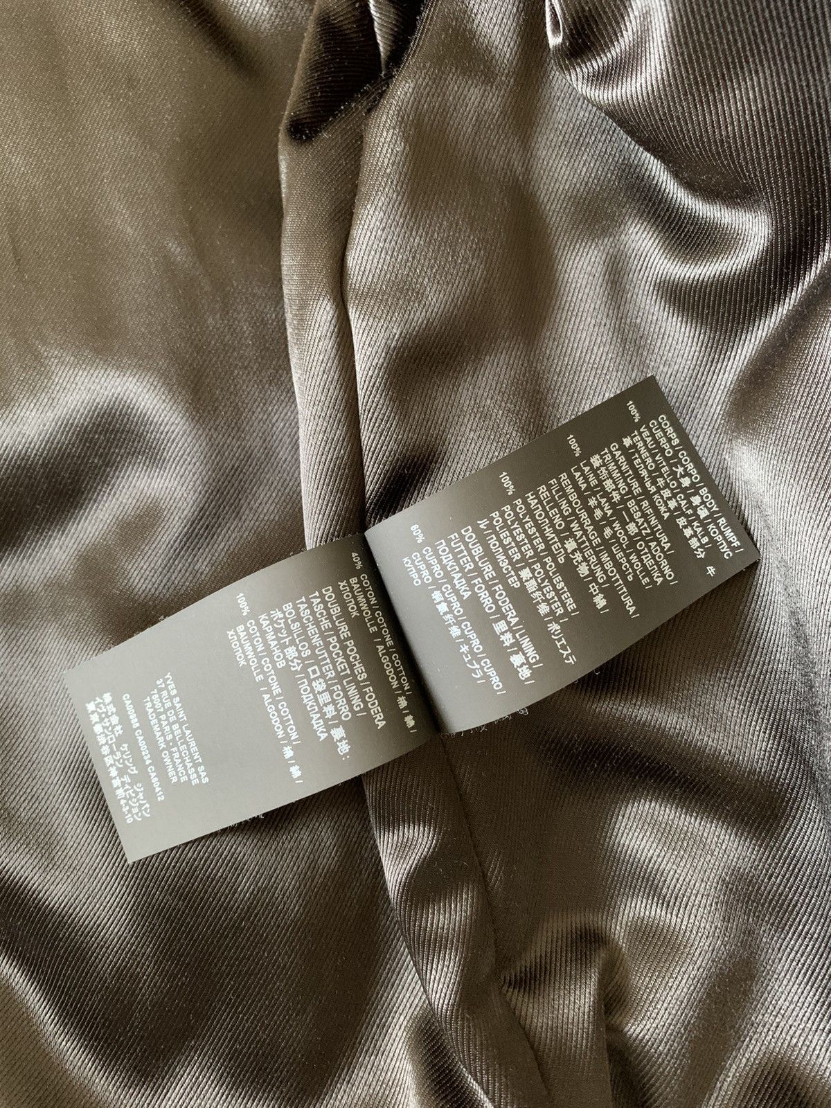 Saint Laurent Paris Suede leather jacket size 44 Size US S / EU 44-46 / 1 - 7 Thumbnail