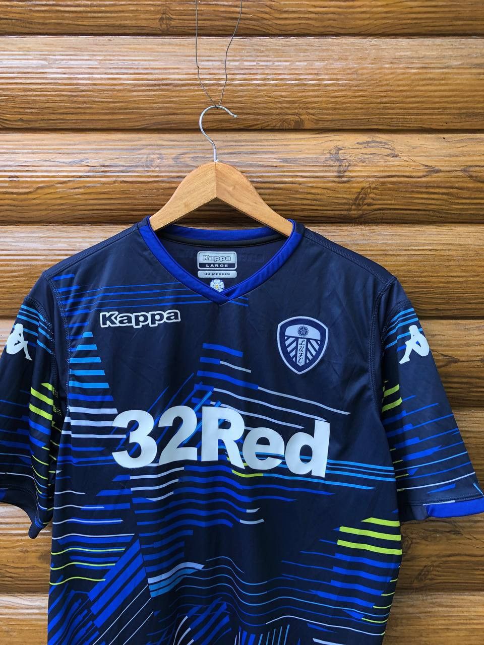 Kappa Kappa Leeds United Football Shirt Soccer Jersey Size US XL / EU 56 / 4 - 3 Thumbnail