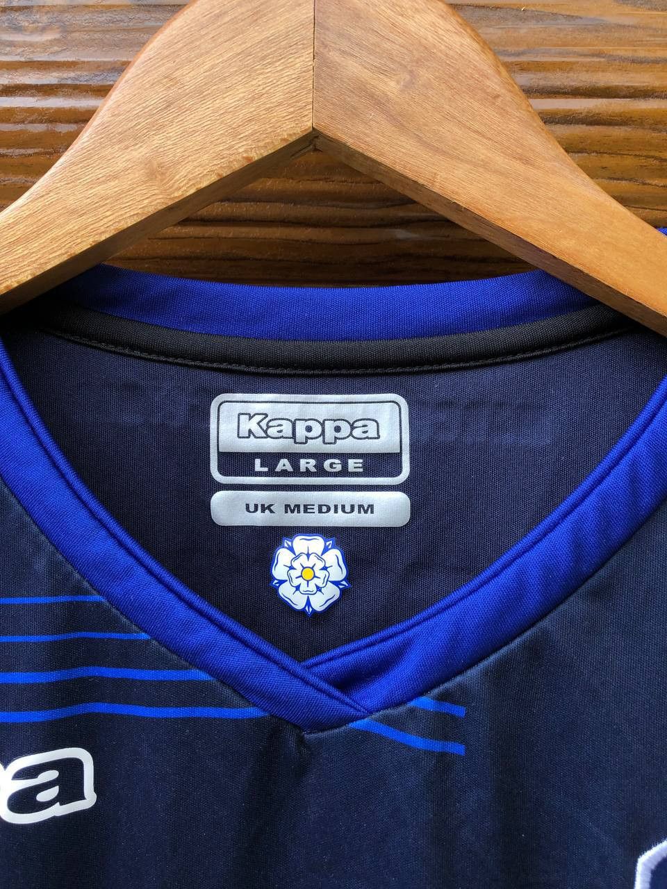 Kappa Kappa Leeds United Football Shirt Soccer Jersey Size US XL / EU 56 / 4 - 4 Thumbnail