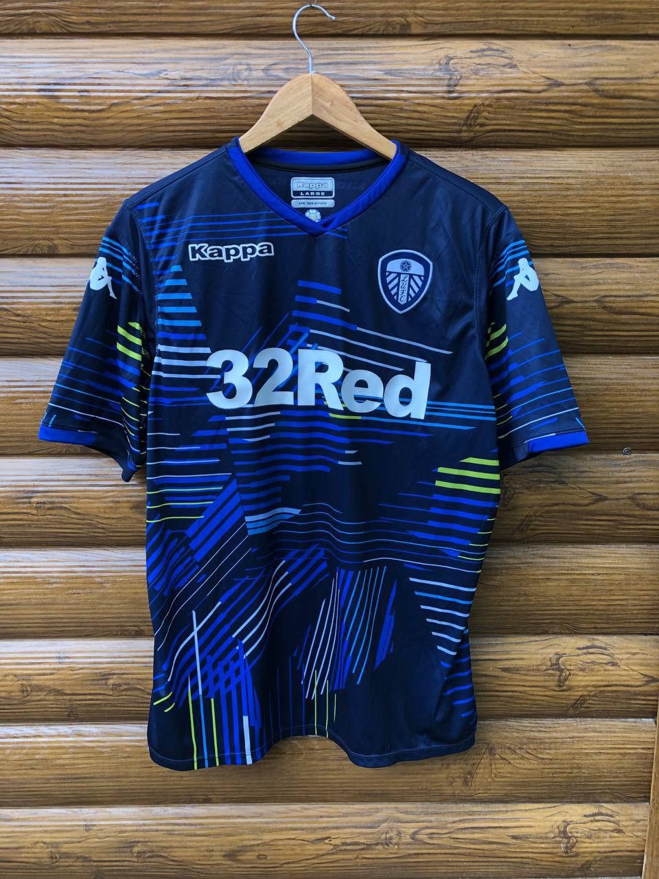 Kappa Kappa Leeds United Football Shirt Soccer Jersey Size US XL / EU 56 / 4 - 2 Thumbnail