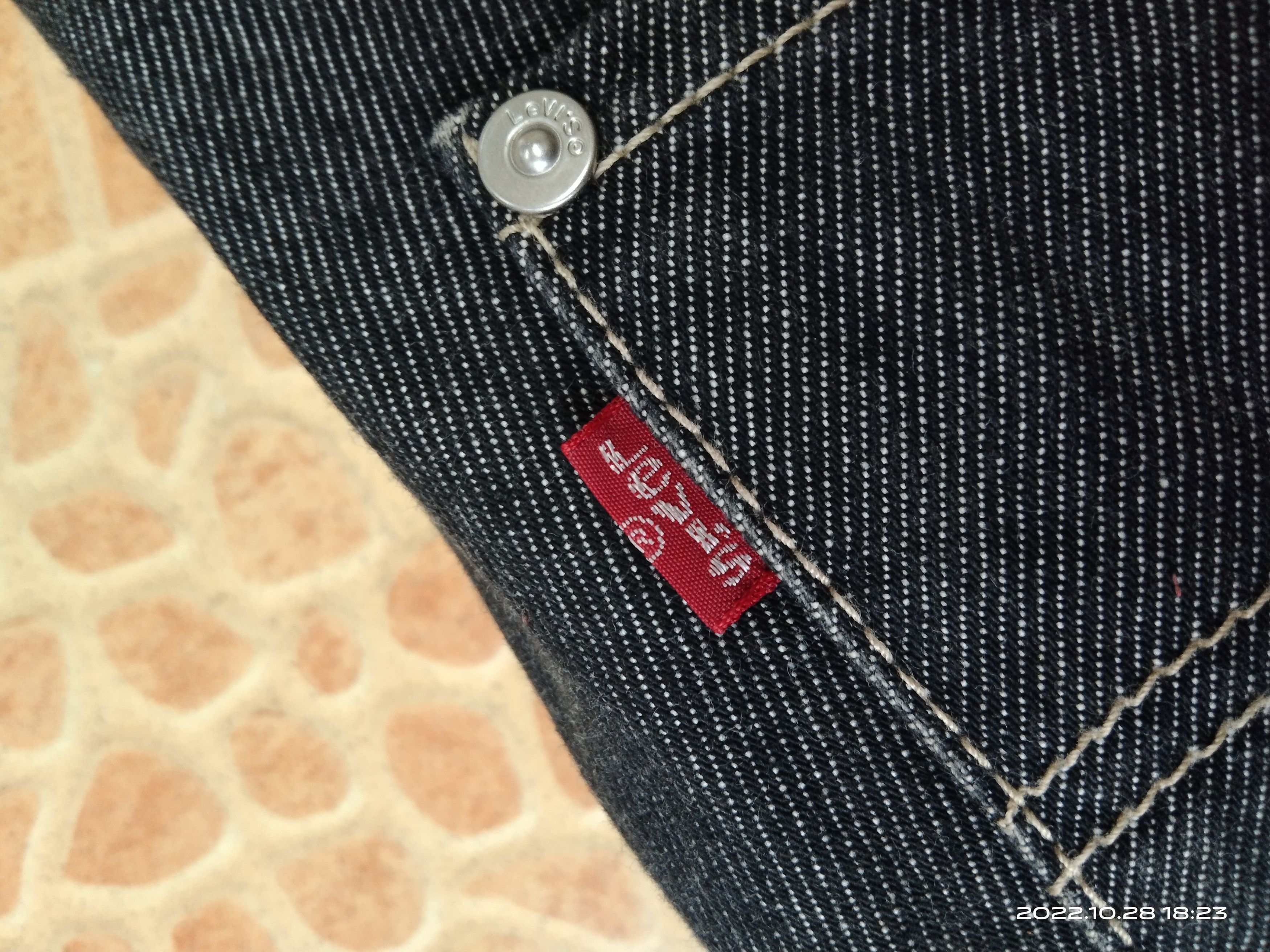 Levi's Vintage Clothing LEVIS ENGINEERED LOOSE VINTAGE 2000s TWIST DENIM PANTS Size US 28 / EU 44 - 10 Thumbnail