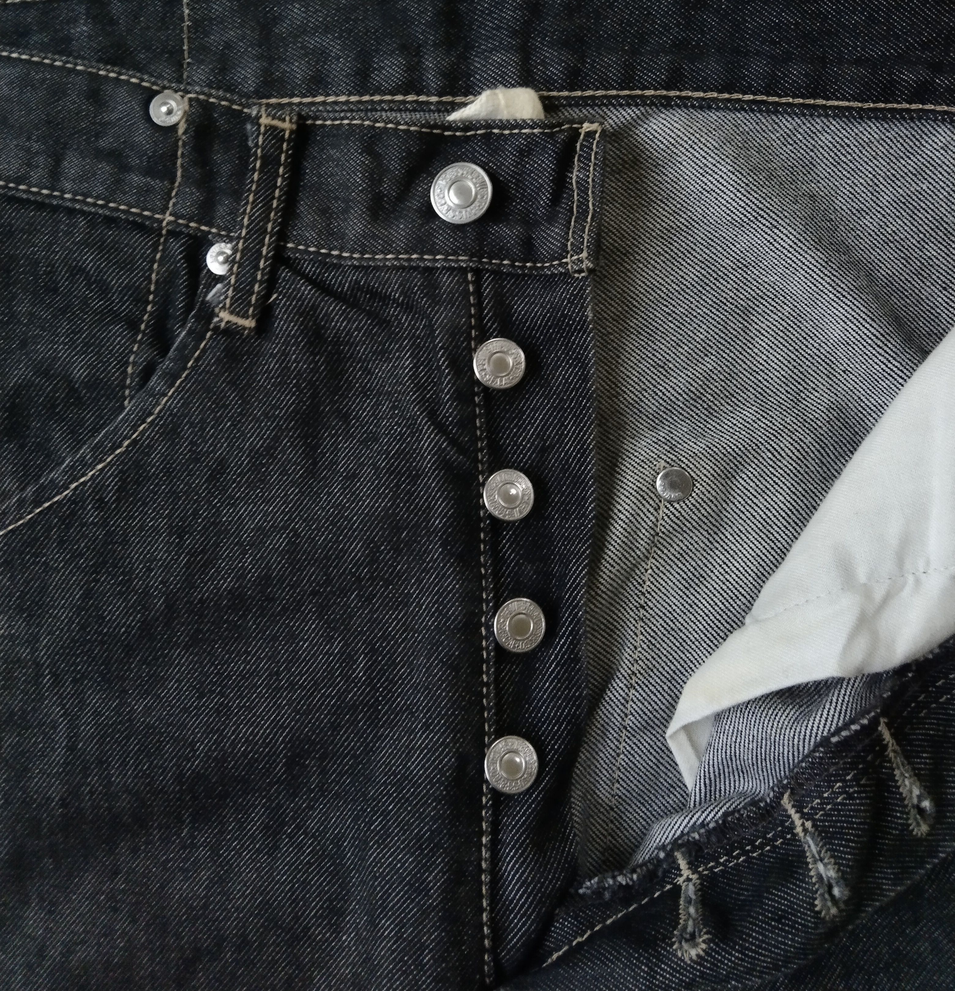 Levi's Vintage Clothing LEVIS ENGINEERED LOOSE VINTAGE 2000s TWIST DENIM PANTS Size US 28 / EU 44 - 8 Thumbnail