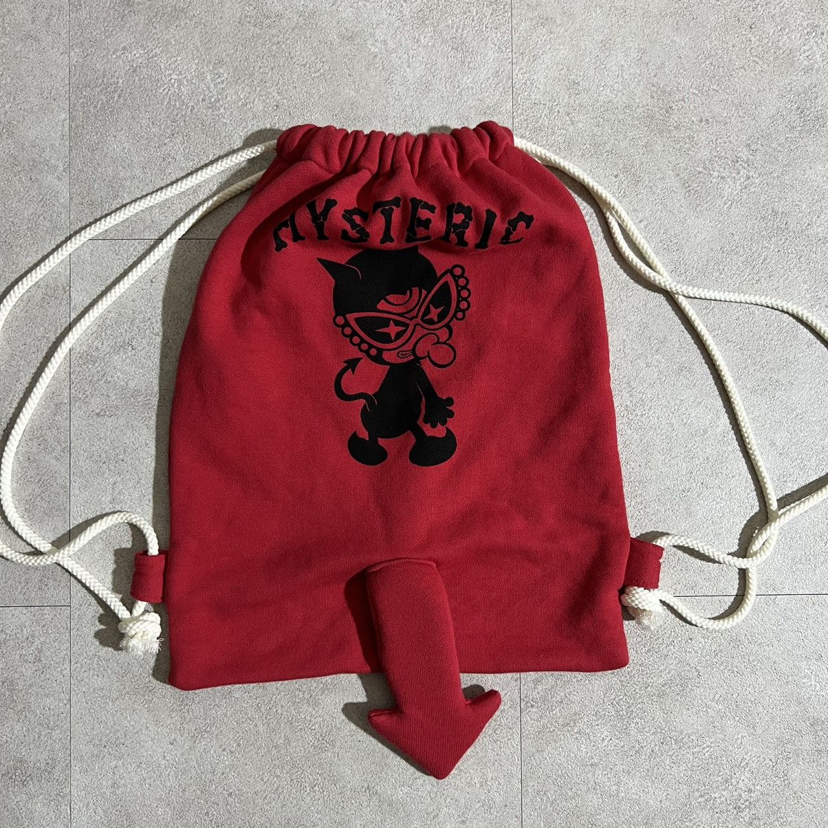 Hysteric Glamour Hysteric Glamour “Little Devil’ Drawstring Bag Size ONE SIZE - 2 Thumbnail