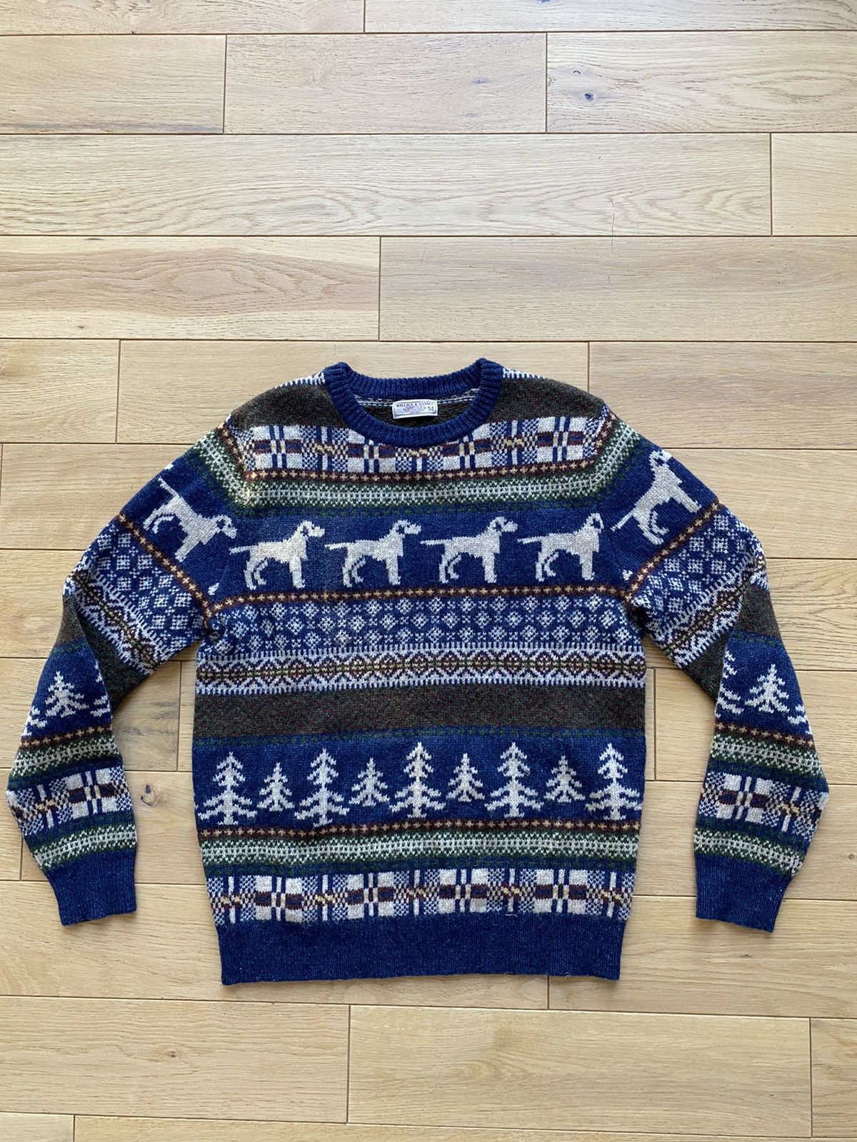 J.Crew Wallace & Barnes discount Fair Isle Sweater SZ M