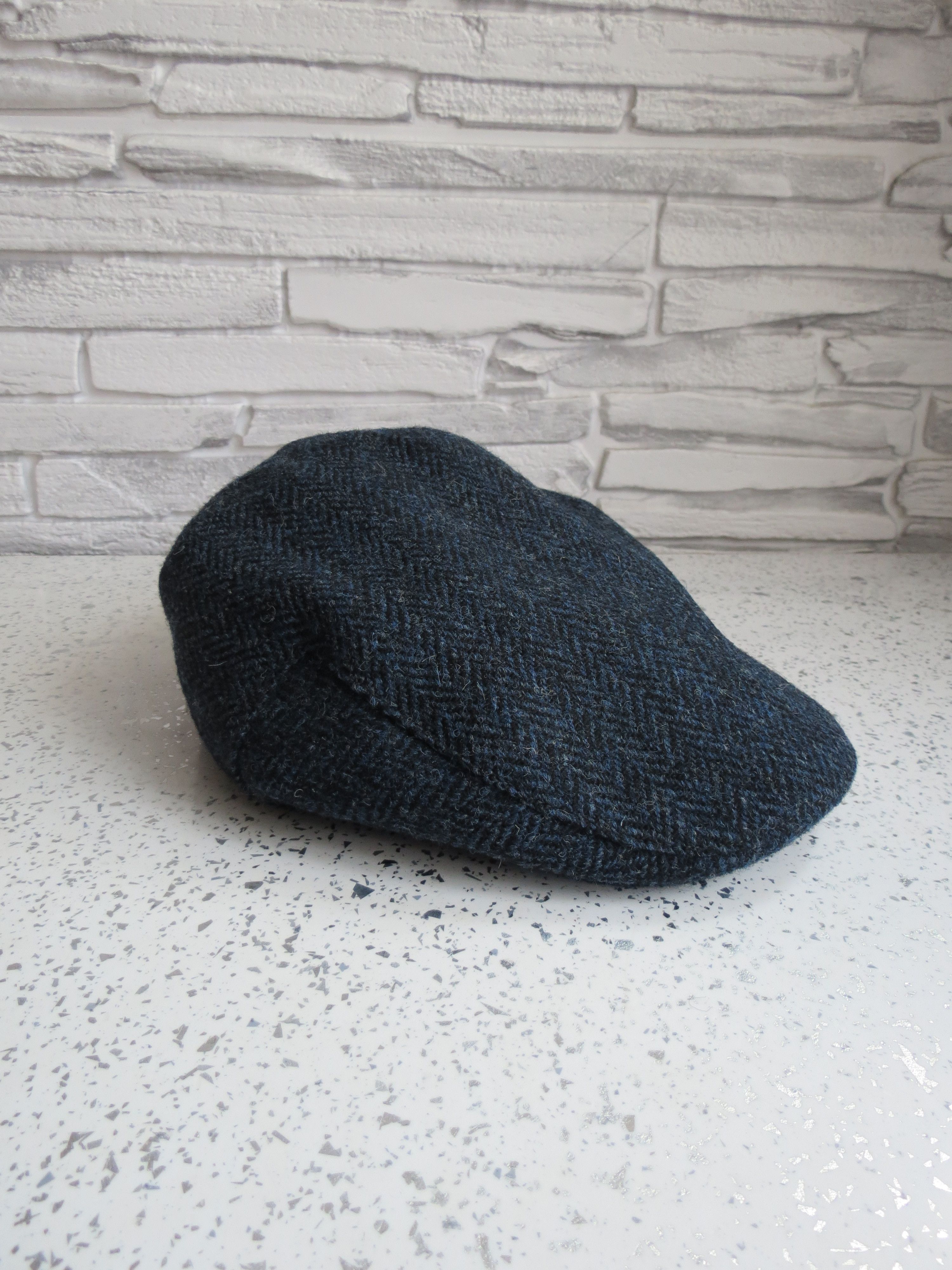 Harris Tweed Harris Tweed Wool Flat Cap Size ONE SIZE - 5 Thumbnail