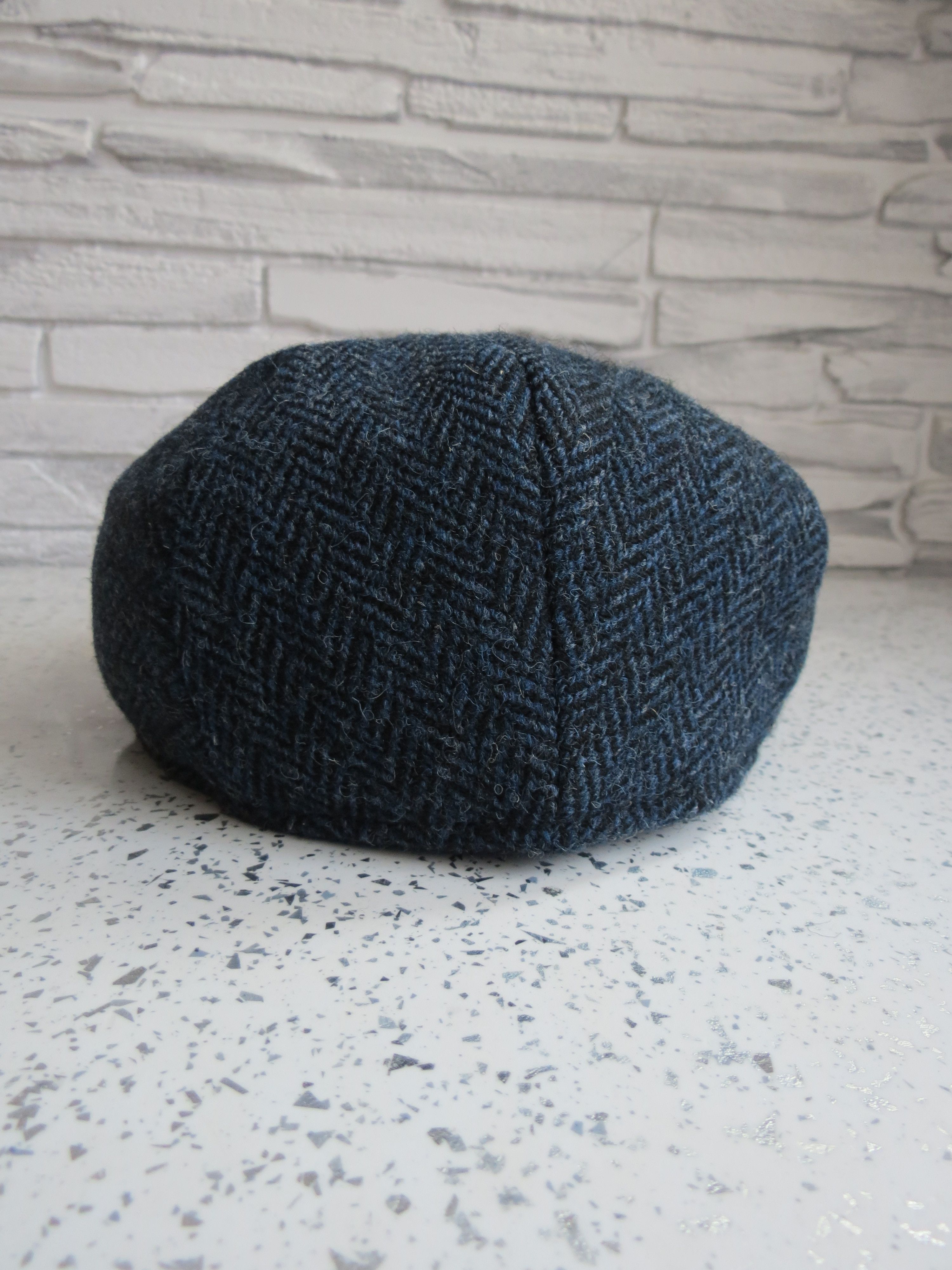 Harris Tweed Harris Tweed Wool Flat Cap Size ONE SIZE - 3 Thumbnail