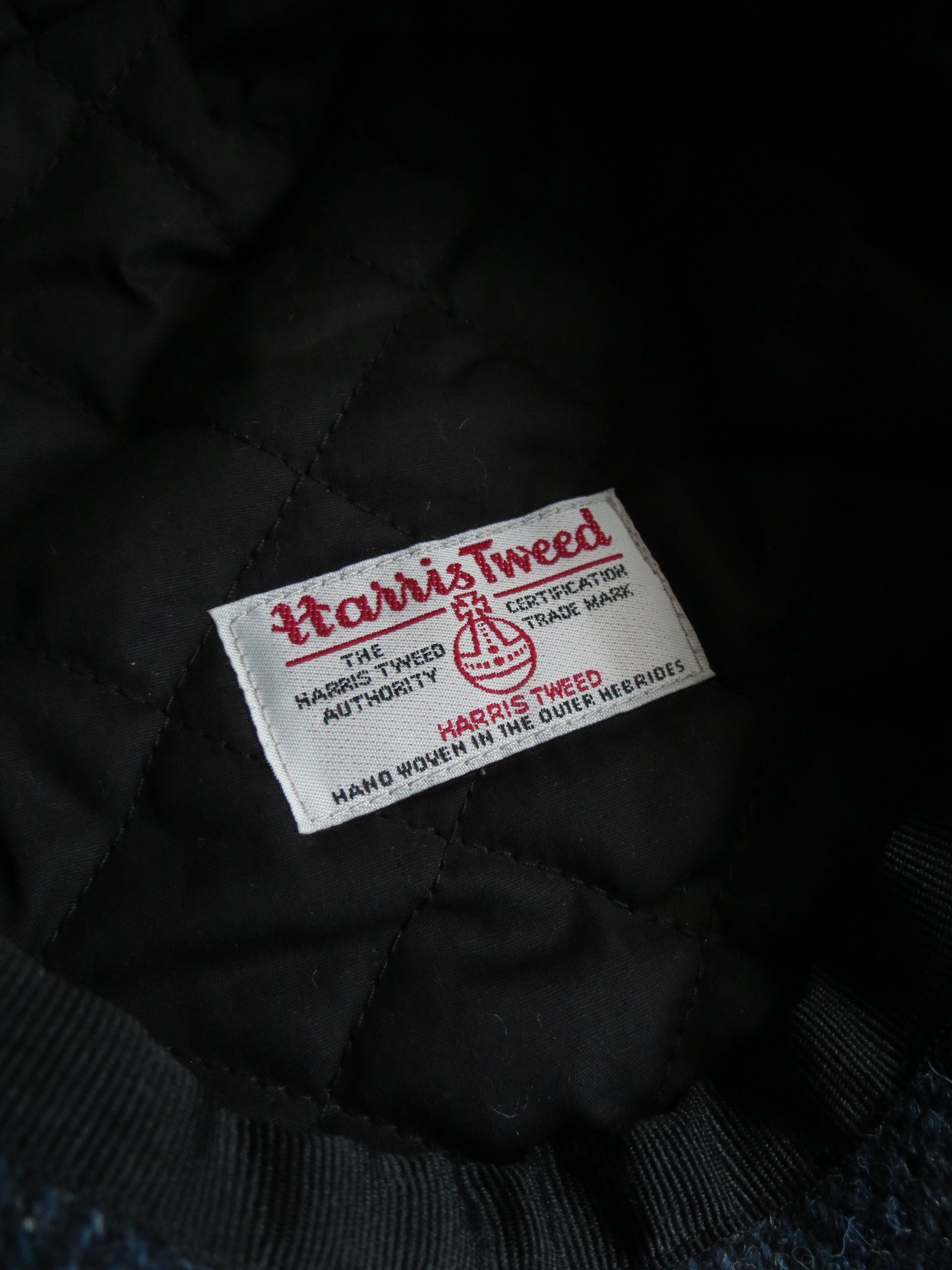 Harris Tweed Harris Tweed Wool Flat Cap Size ONE SIZE - 4 Thumbnail