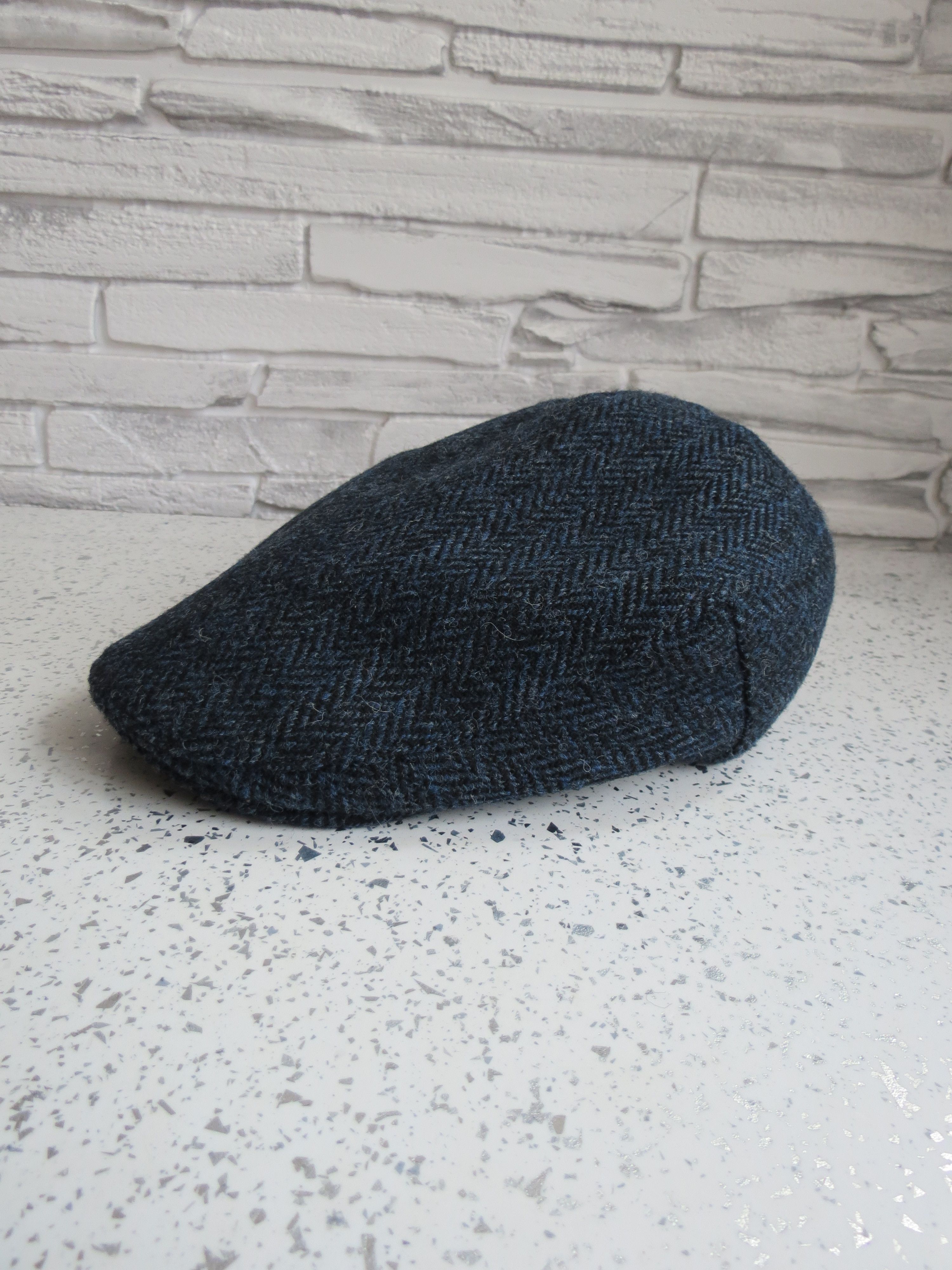 Harris Tweed Harris Tweed Wool Flat Cap Size ONE SIZE - 7 Thumbnail