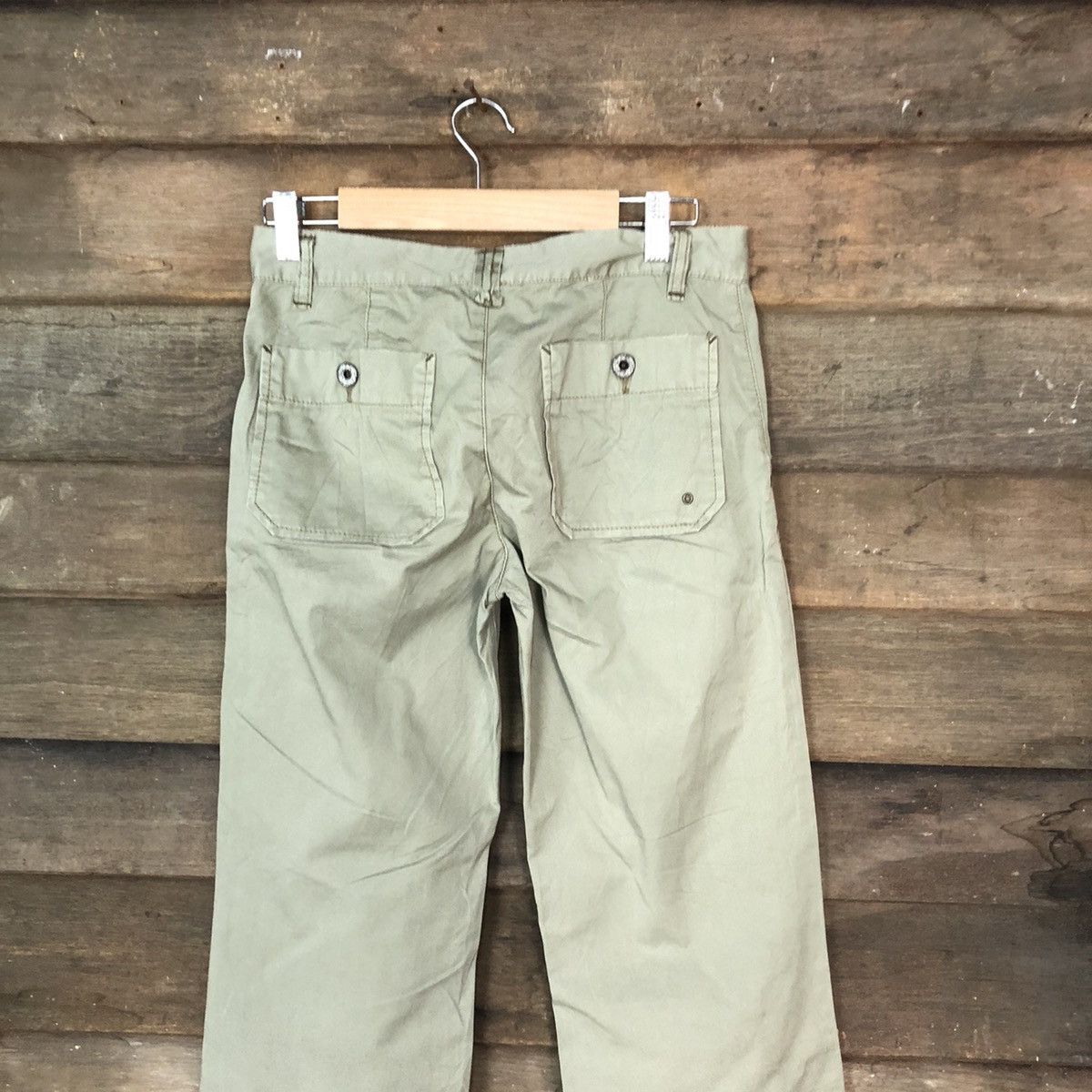 Polo Ralph Lauren Polo Jeans Cream vintage Casual Pants #7058 Size US 26 / EU 42 - 9 Thumbnail
