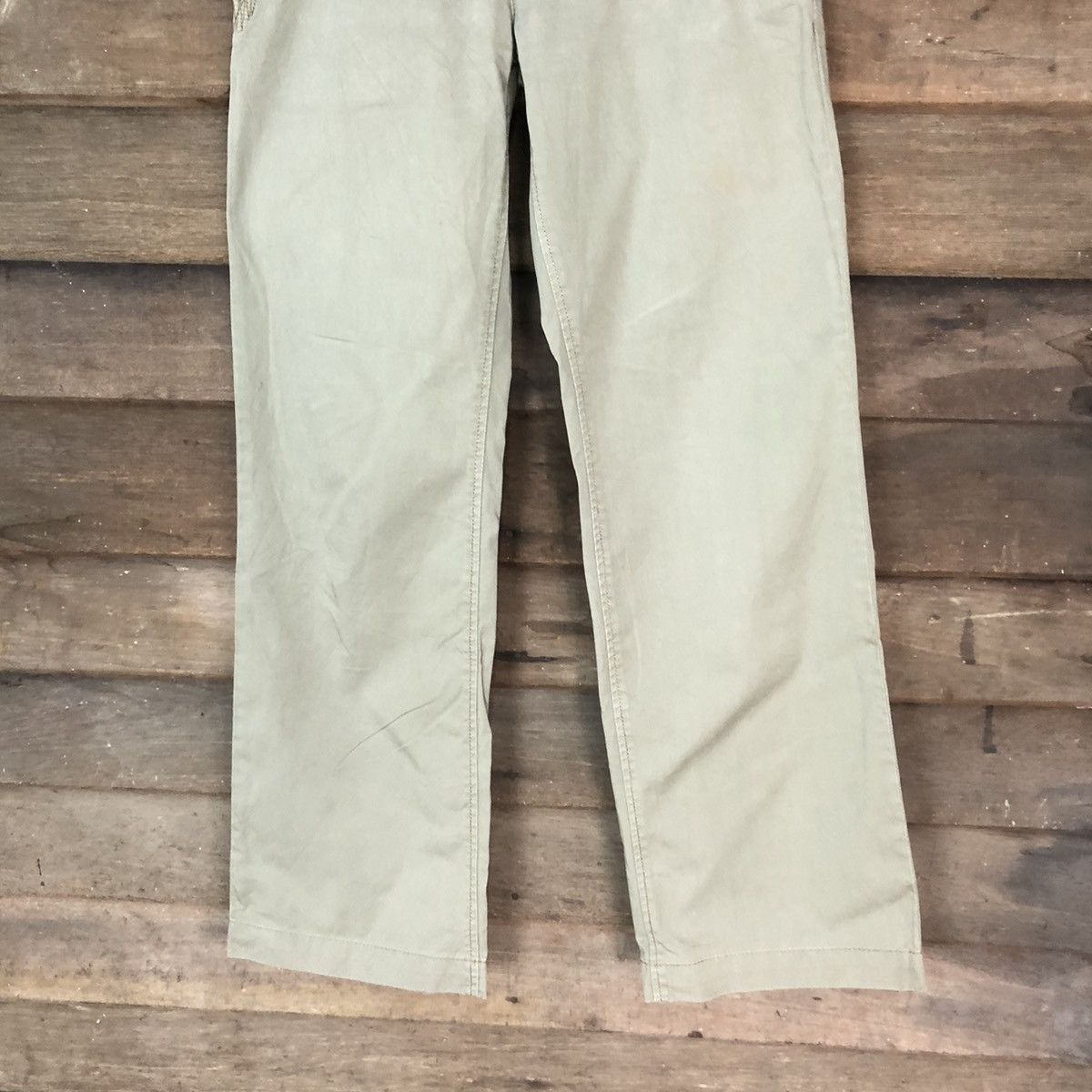 Polo Ralph Lauren Polo Jeans Cream vintage Casual Pants #7058 Size US 26 / EU 42 - 3 Thumbnail