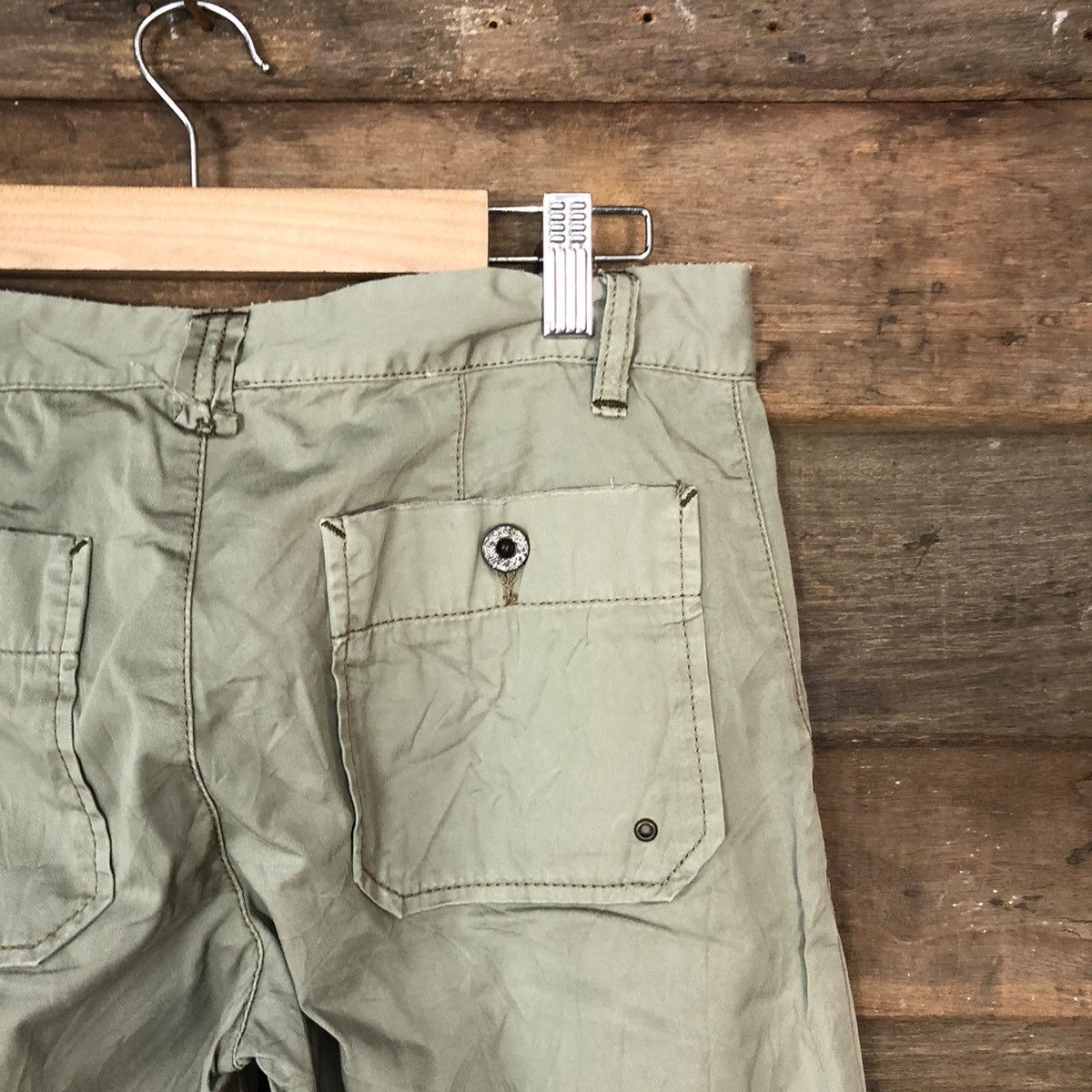 Polo Ralph Lauren Polo Jeans Cream vintage Casual Pants #7058 Size US 26 / EU 42 - 12 Thumbnail