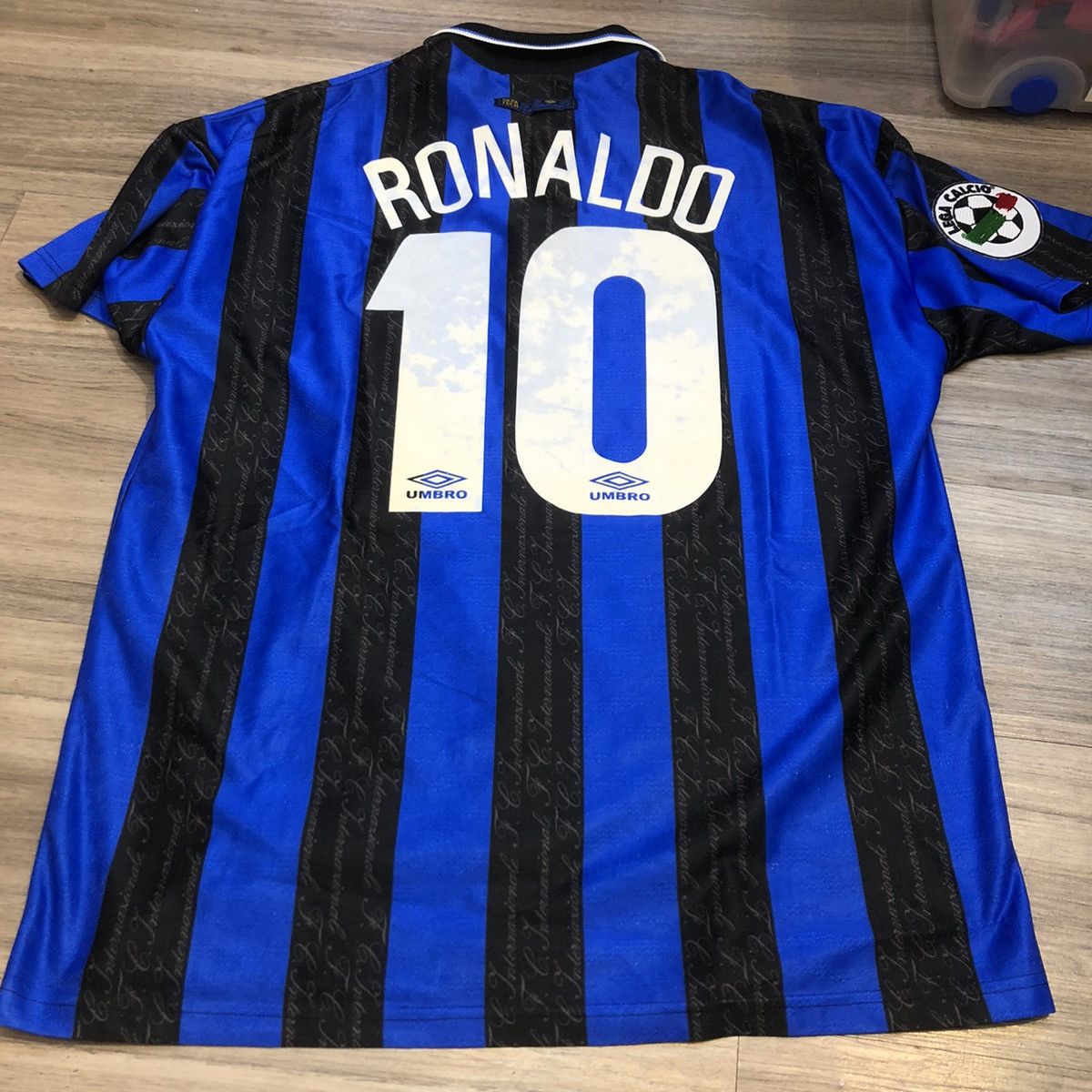 Umbro × Vintage Inter Milan 97/98 home shirt #10 Ronaldo