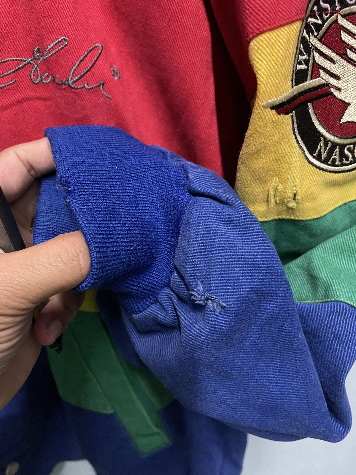 DuPont × Jeff Hamilton × NASCAR Vintage NASCAR Jeff Hamilton jacket Size US L / EU 52-54 / 3 - 5 Thumbnail