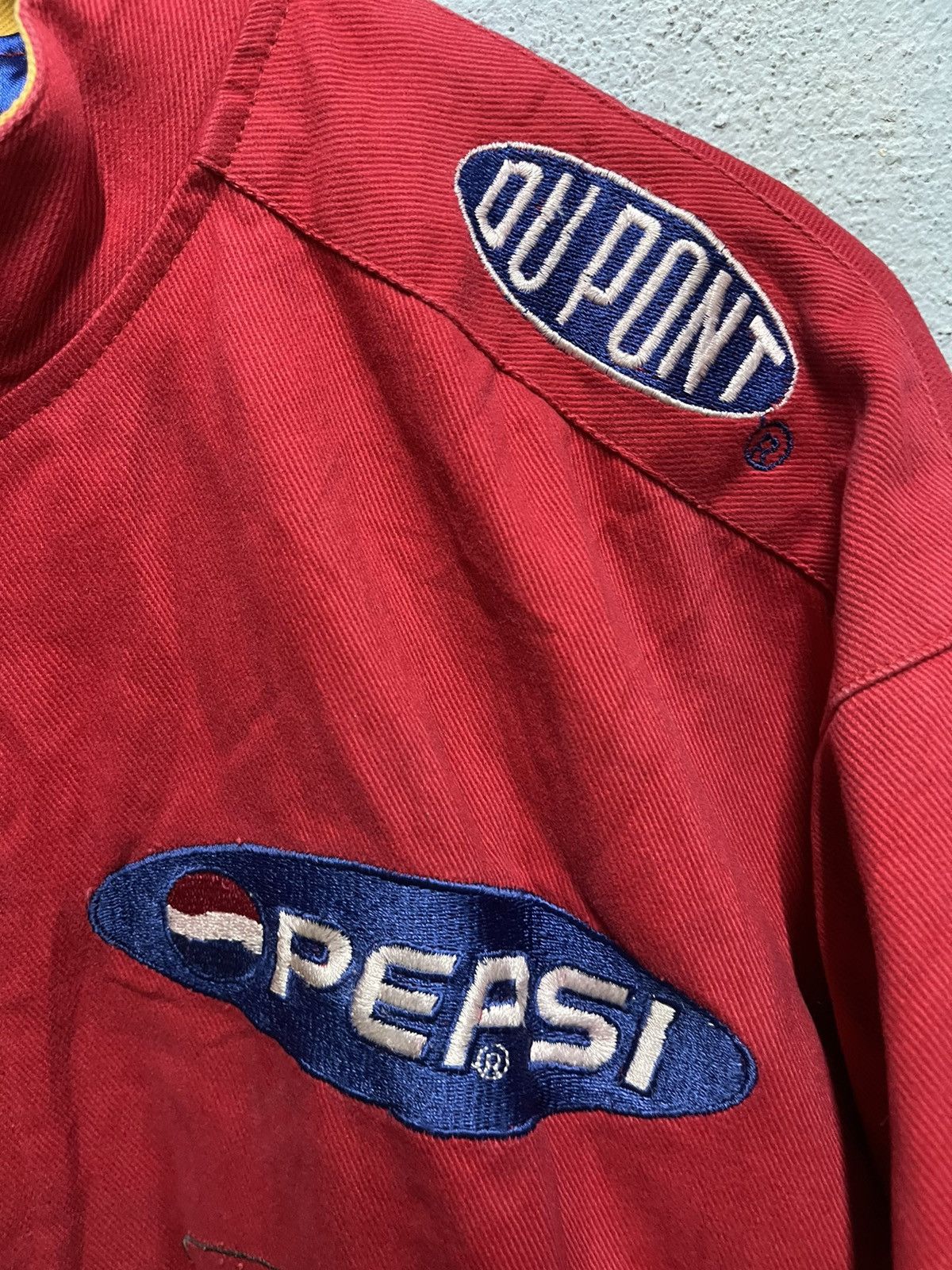 DuPont × Jeff Hamilton × NASCAR Vintage NASCAR Jeff Hamilton jacket Size US L / EU 52-54 / 3 - 8 Thumbnail