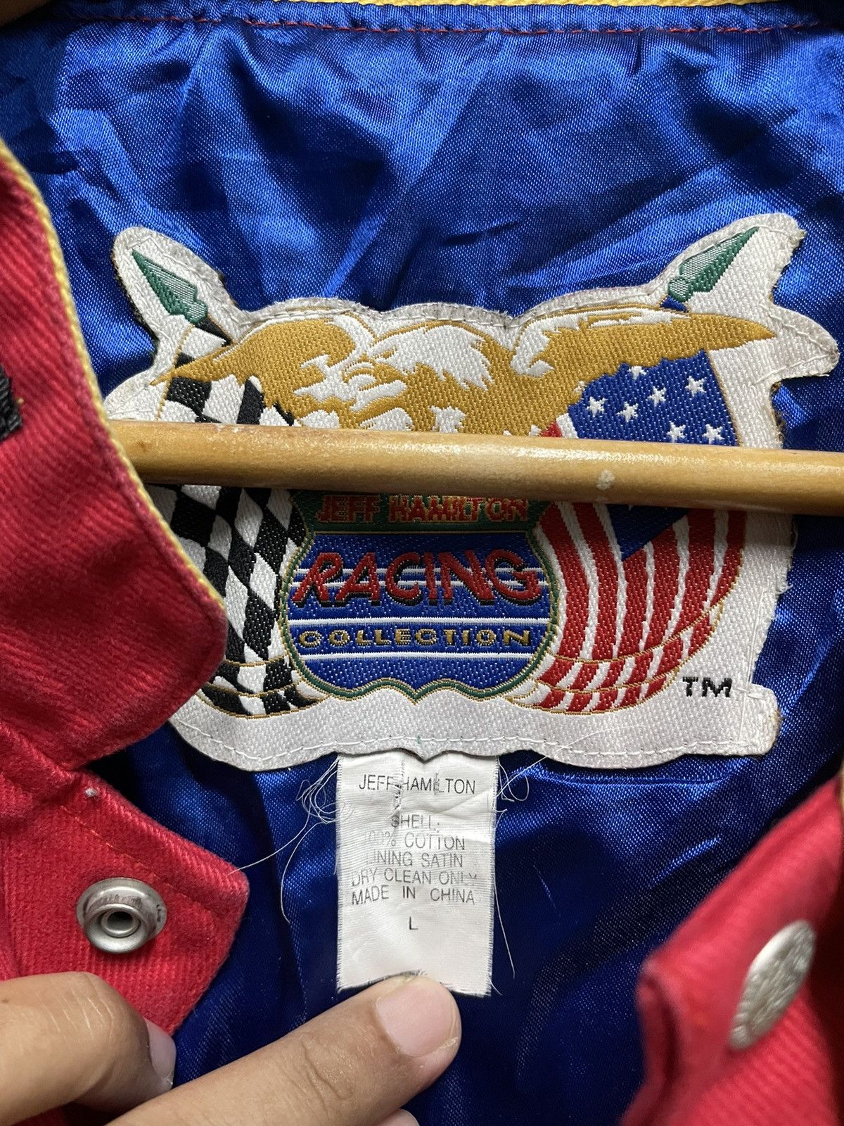 DuPont × Jeff Hamilton × NASCAR Vintage NASCAR Jeff Hamilton jacket Size US L / EU 52-54 / 3 - 3 Thumbnail