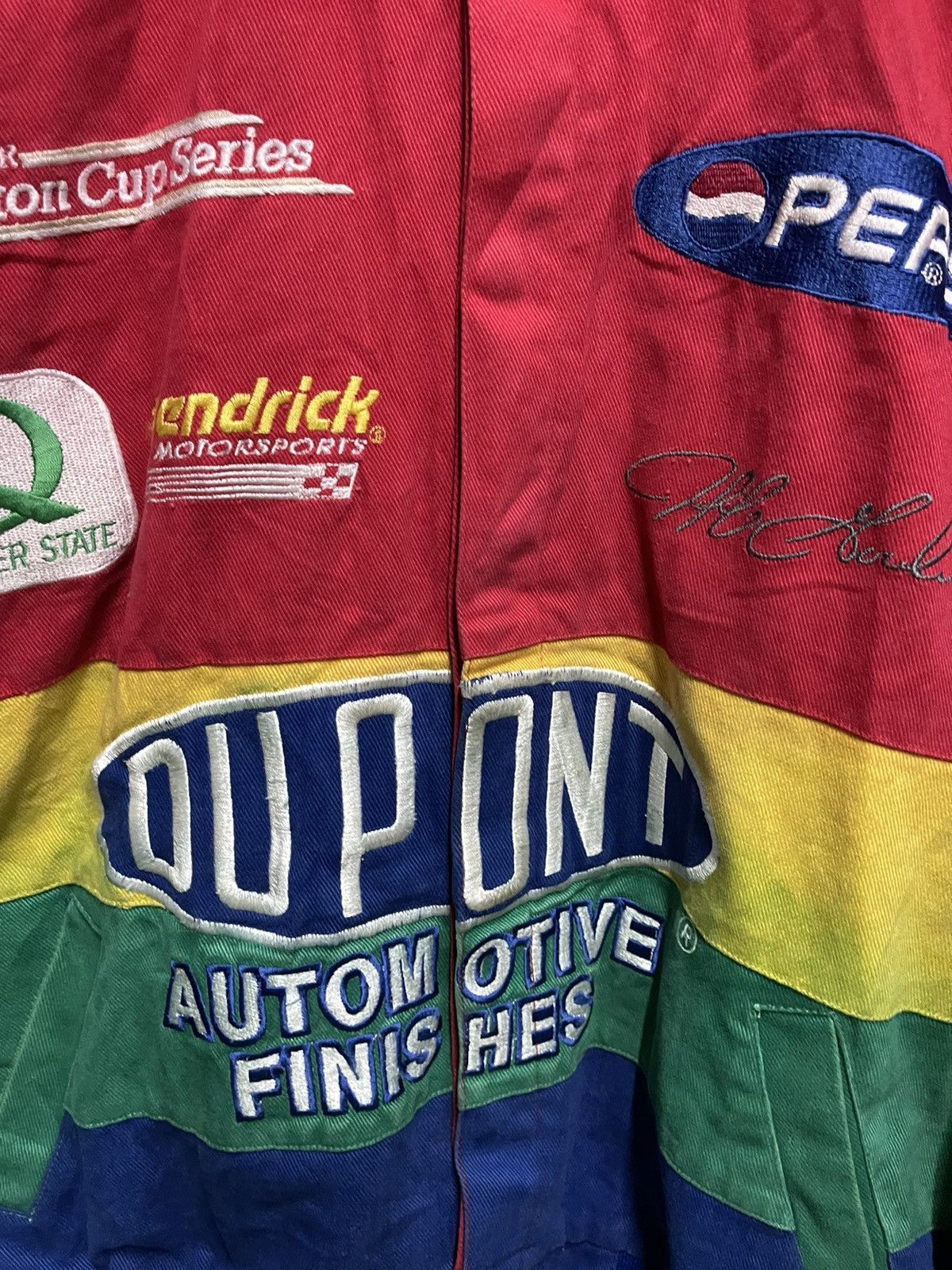 DuPont × Jeff Hamilton × NASCAR Vintage NASCAR Jeff Hamilton jacket Size US L / EU 52-54 / 3 - 12 Thumbnail