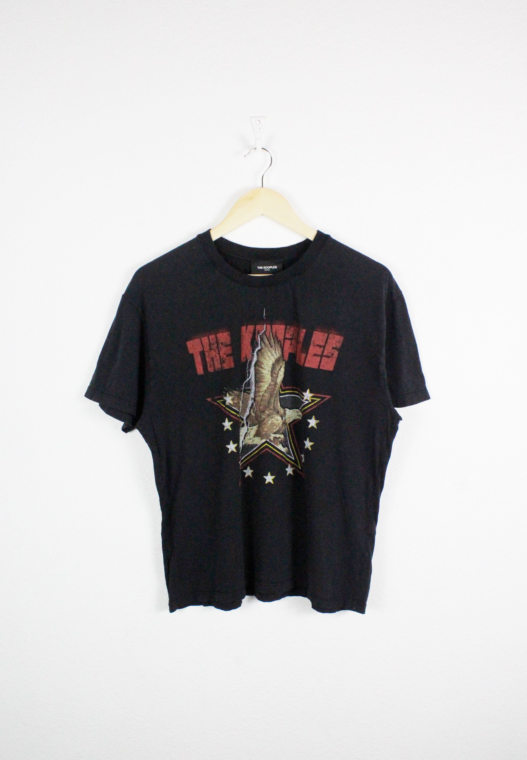 The Kooples The Kooples Eagle Logo Graphic Print Tee T-shirt Size US L / EU 52-54 / 3 - 1 Thumbnail