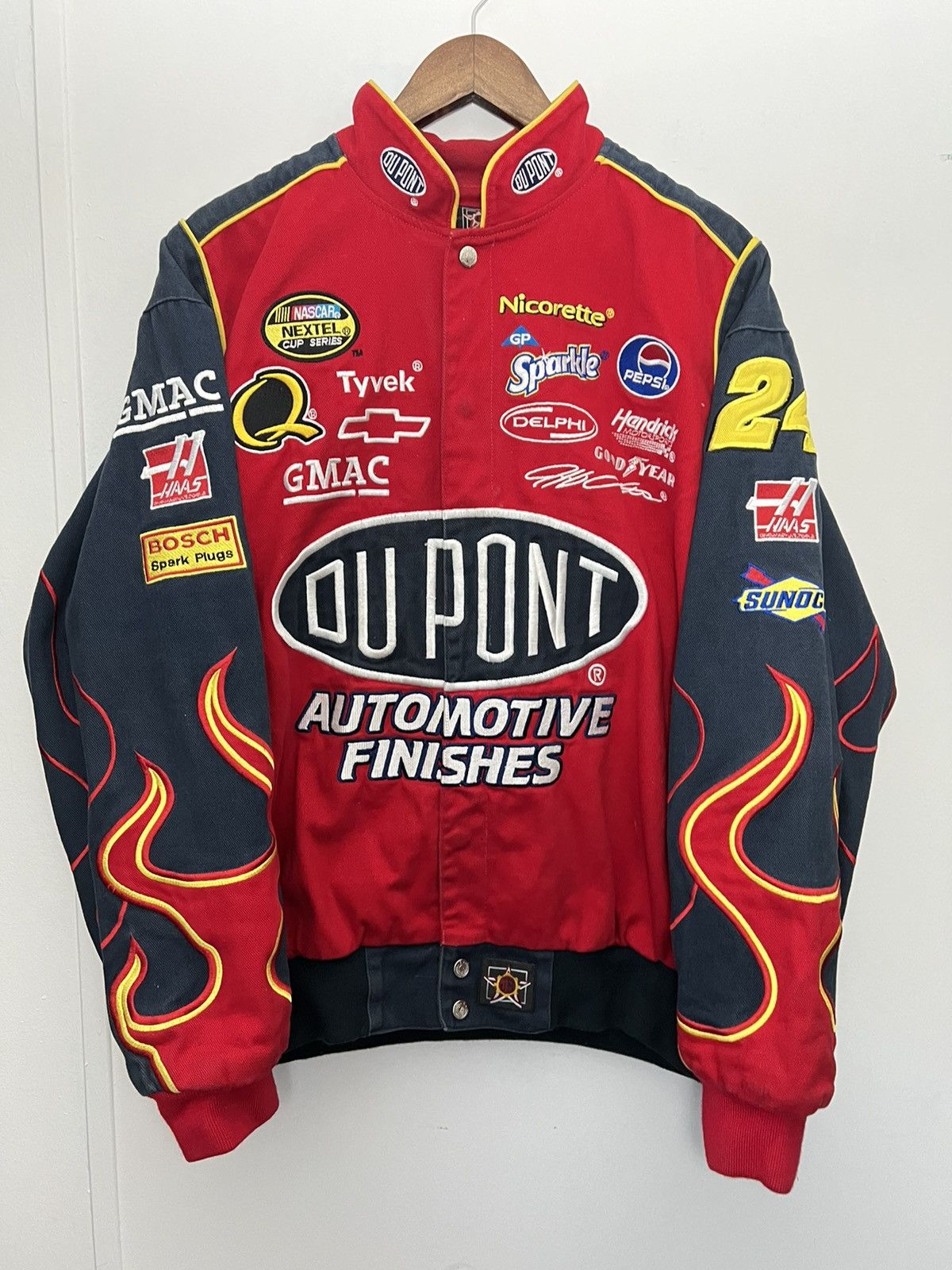 NASCAR × Racing × Vintage Jeff Gordon Nascar DuPont Racing Jacket | Grailed