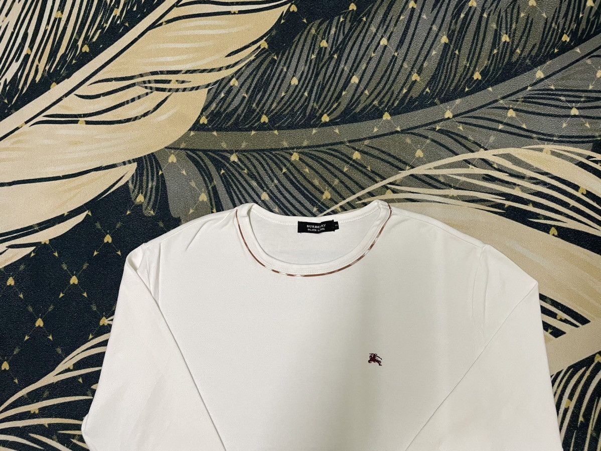 Burberry × Designer Vintage Burberry Long Sleeve Small Logo Size US S / EU 44-46 / 1 - 5 Thumbnail