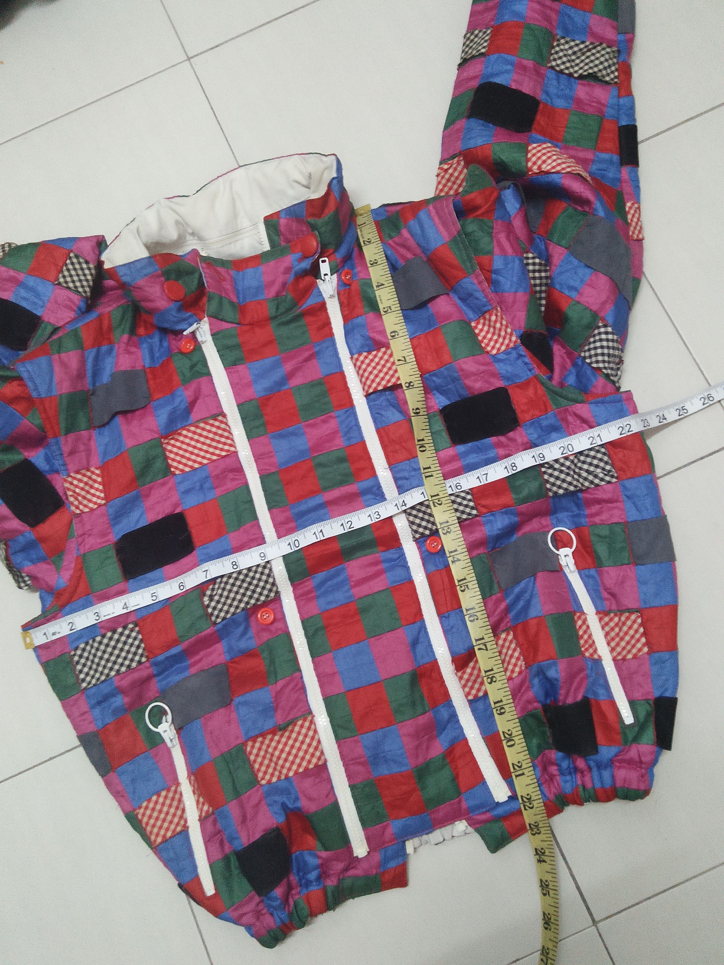 Designer × Japanese Brand Patchwork jacket Mister Kitaro hoodie Size US M / EU 48-50 / 2 - 12 Thumbnail