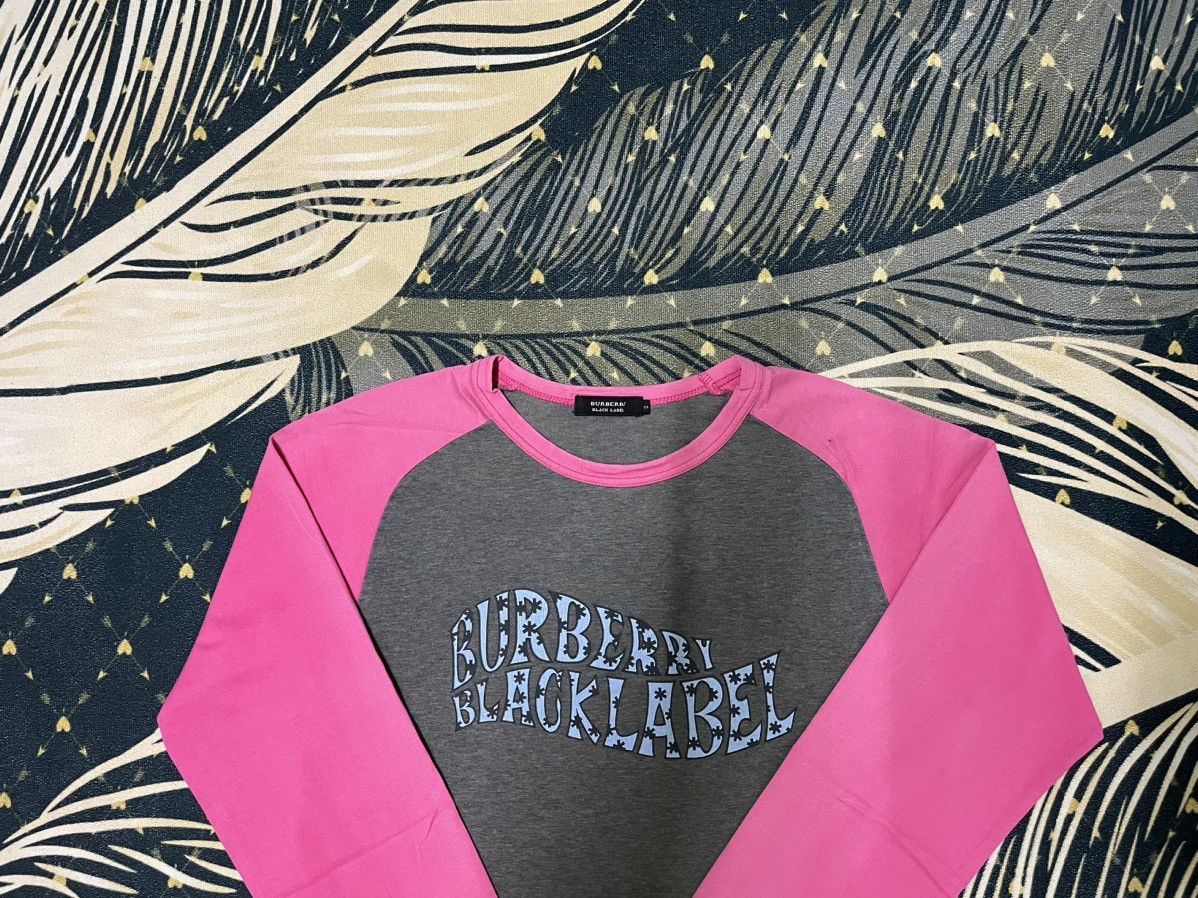 Burberry × Designer Vintage Long Sleeve Black Label Burberry Size US S / EU 44-46 / 1 - 5 Thumbnail